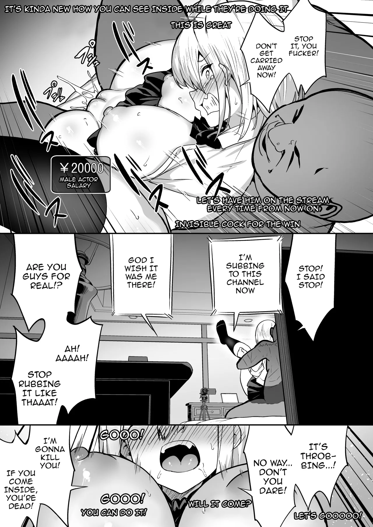 Haishin Joshi Namako no Shinrei Taiken Chapter 1 - page 23