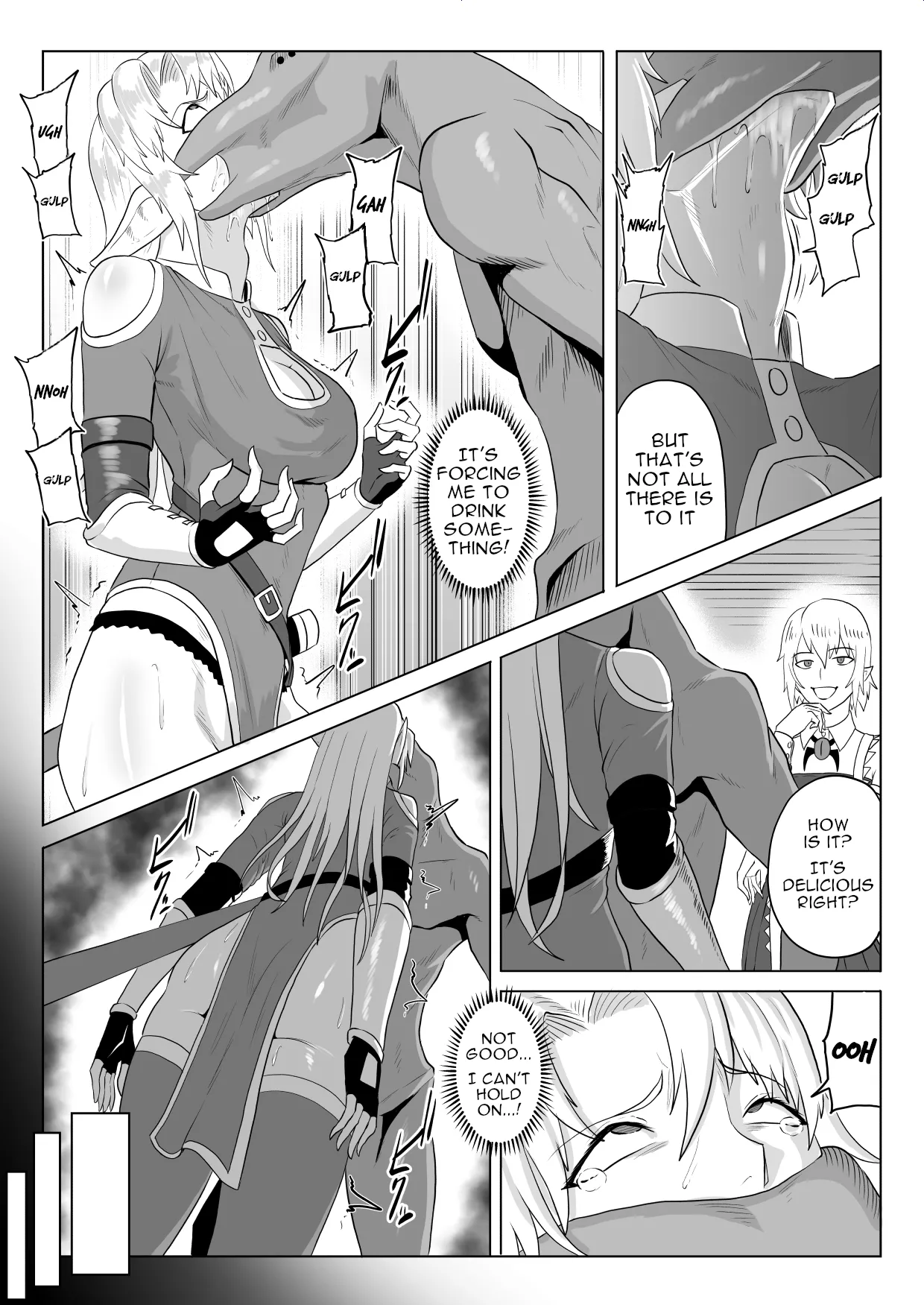 Touma Butai Rokka no Sentou Kiroku Moudoku no Sasori 5 ~Toraware Erufu no futanari Ryōjoku~ Chapter 1 - page 12