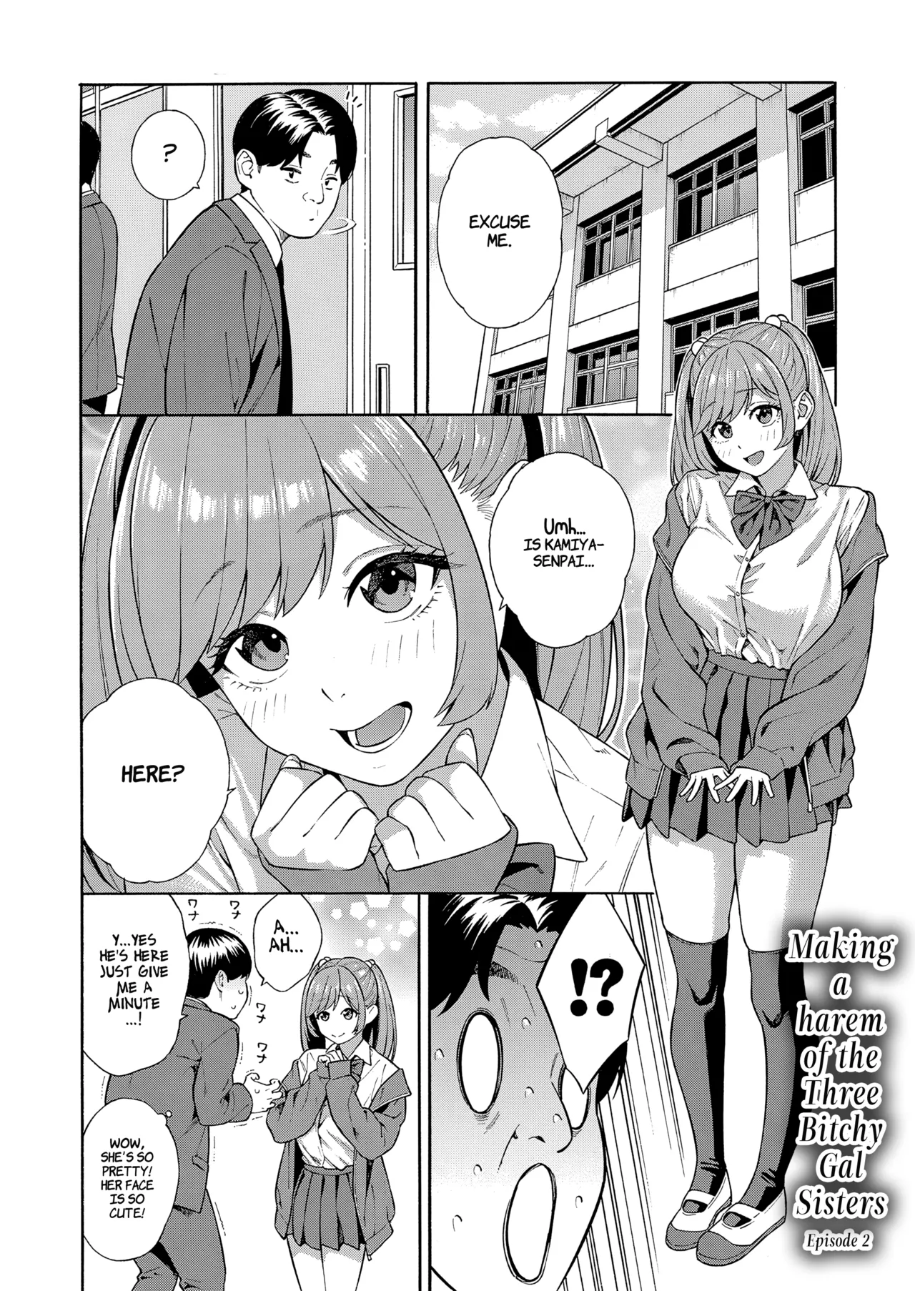 Making a Harem of the Three Bitchy Gal Sisters - Part 1-2 Chapter 1 - page 49