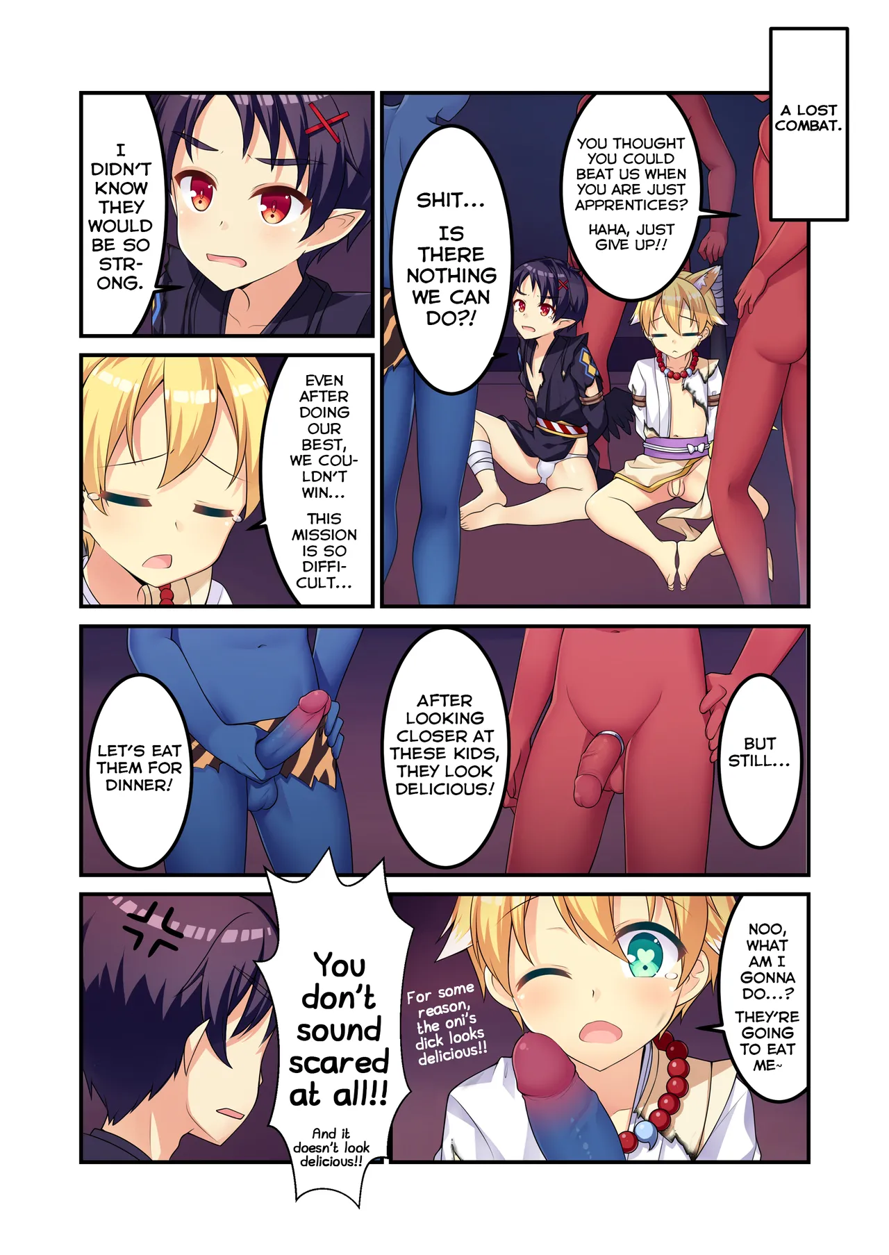 Minarai Onmyouji no Hatsujou Ryokou Chapter 1 - page 46