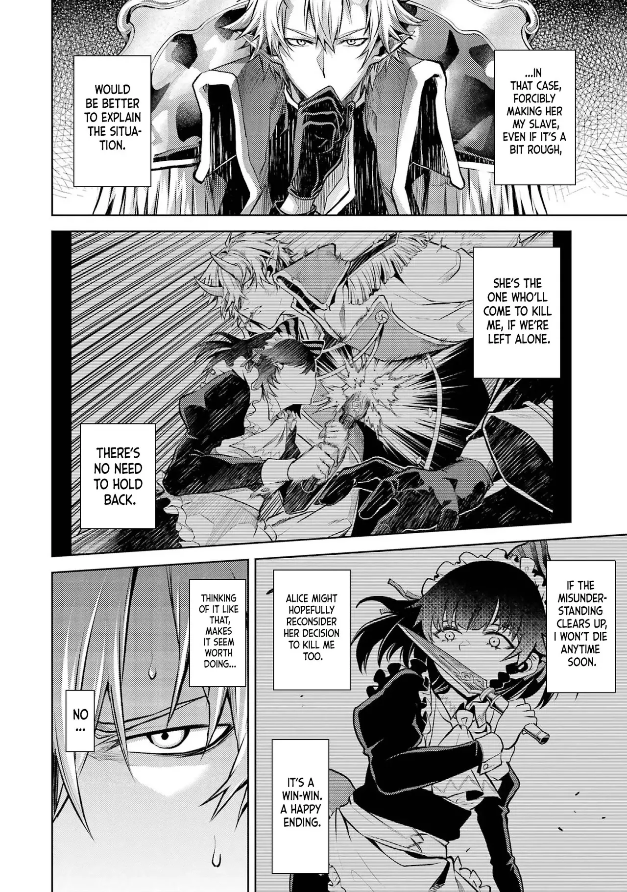 Tensei Shitara Joban de Shinu Naka Boss Datta - Heroine Kenzokuka de Ikinokoru vol.1 Chapter 1 - page 76