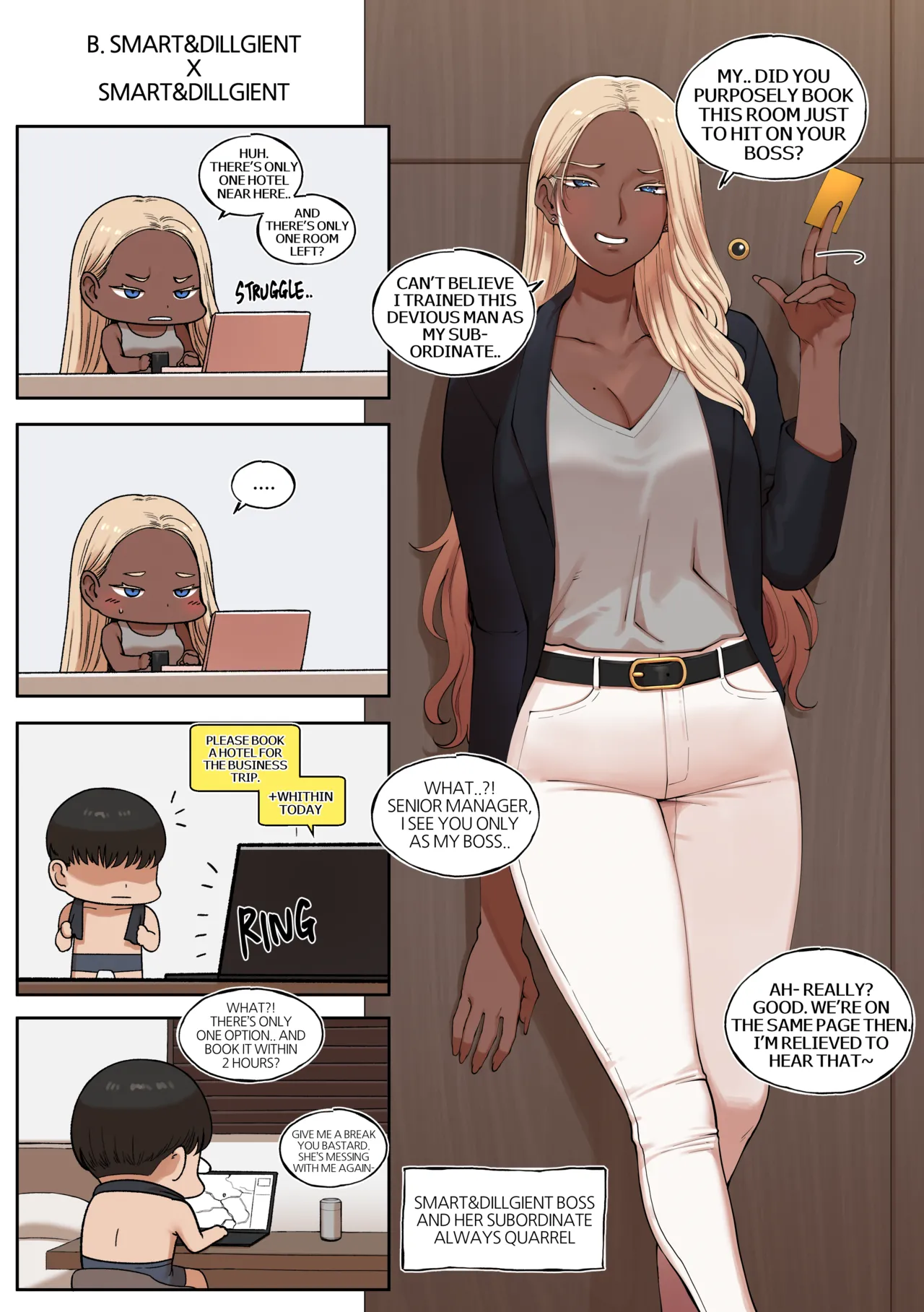 Office Affair - The Chemistry Between Subordinate And Boss Chapter 1 - page 8