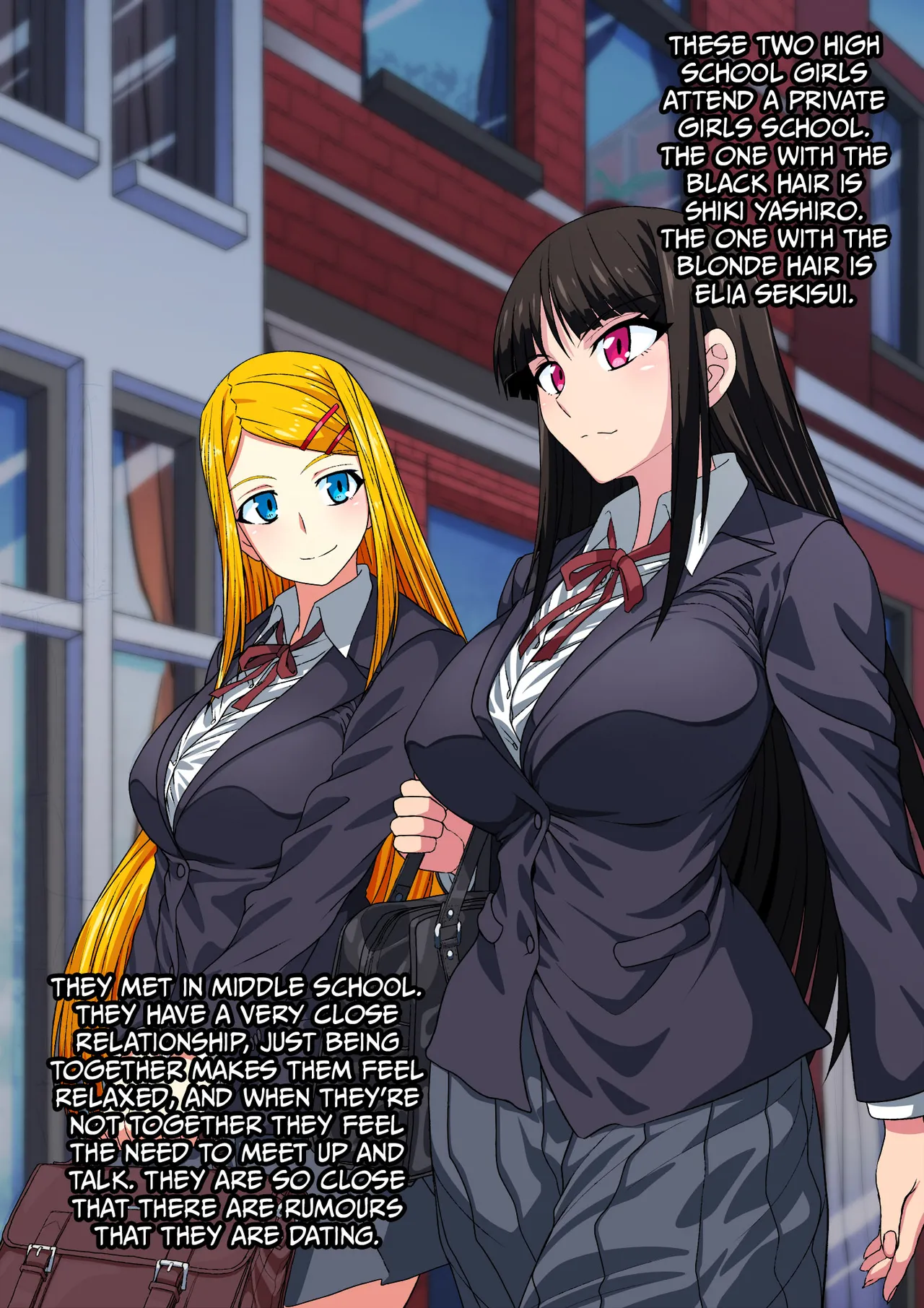 A Tale of Friendship Between Girls in School Uniforms =TB= Chapter 1 - page 2