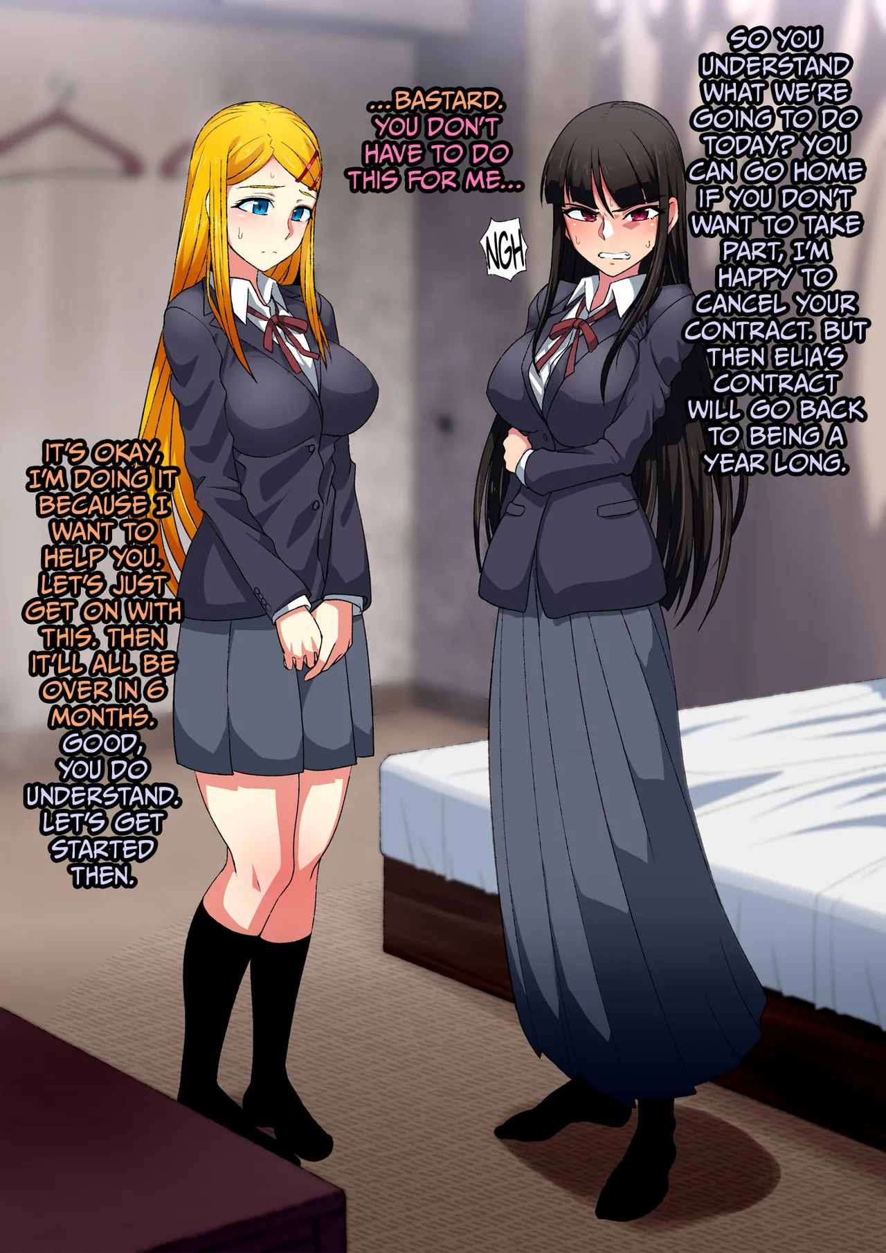 A Tale of Friendship Between Girls in School Uniforms =TB= Chapter 1 - page 41