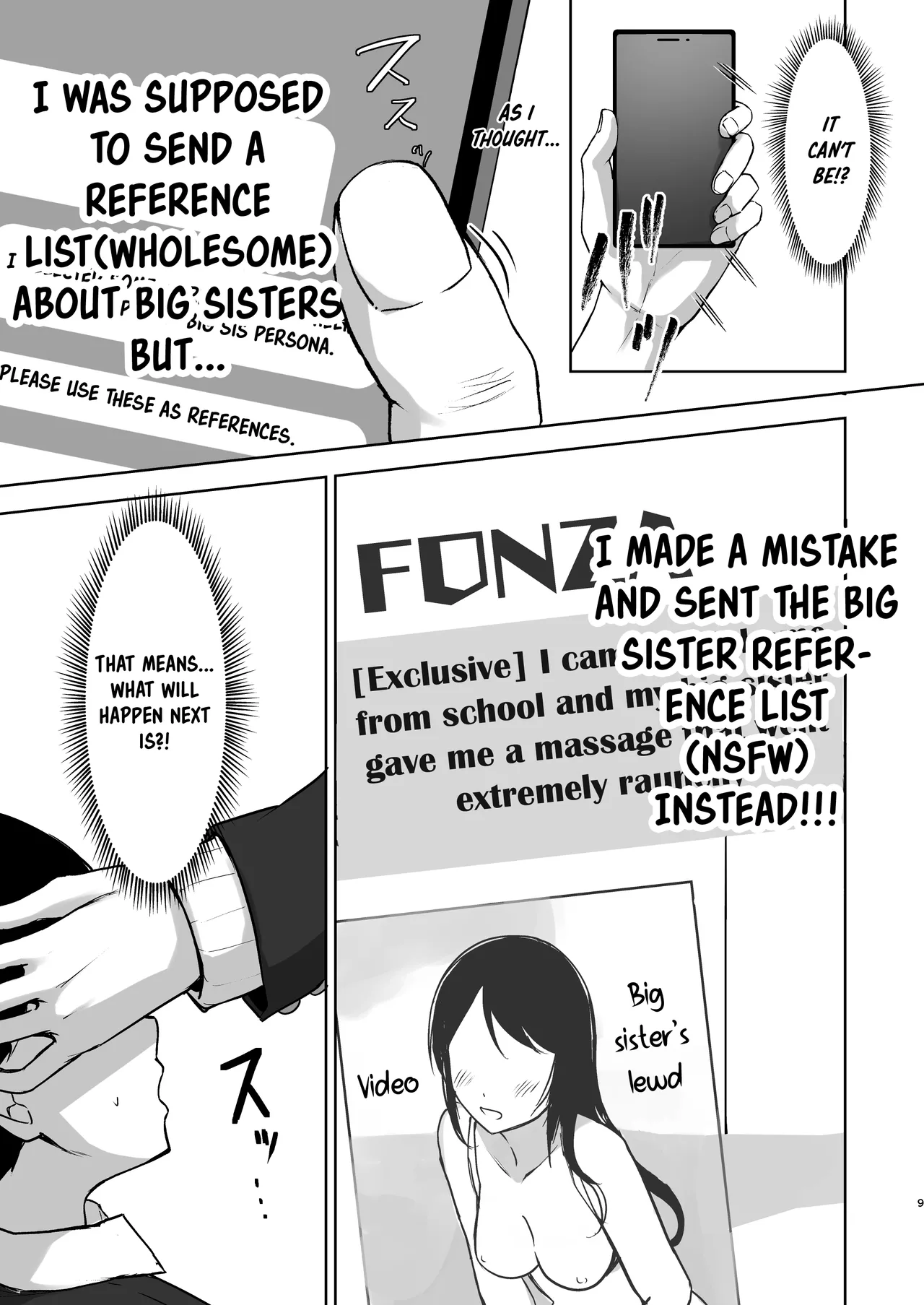 Mistake Onee-chan - Mistake my sister. Chapter 1 - page 8