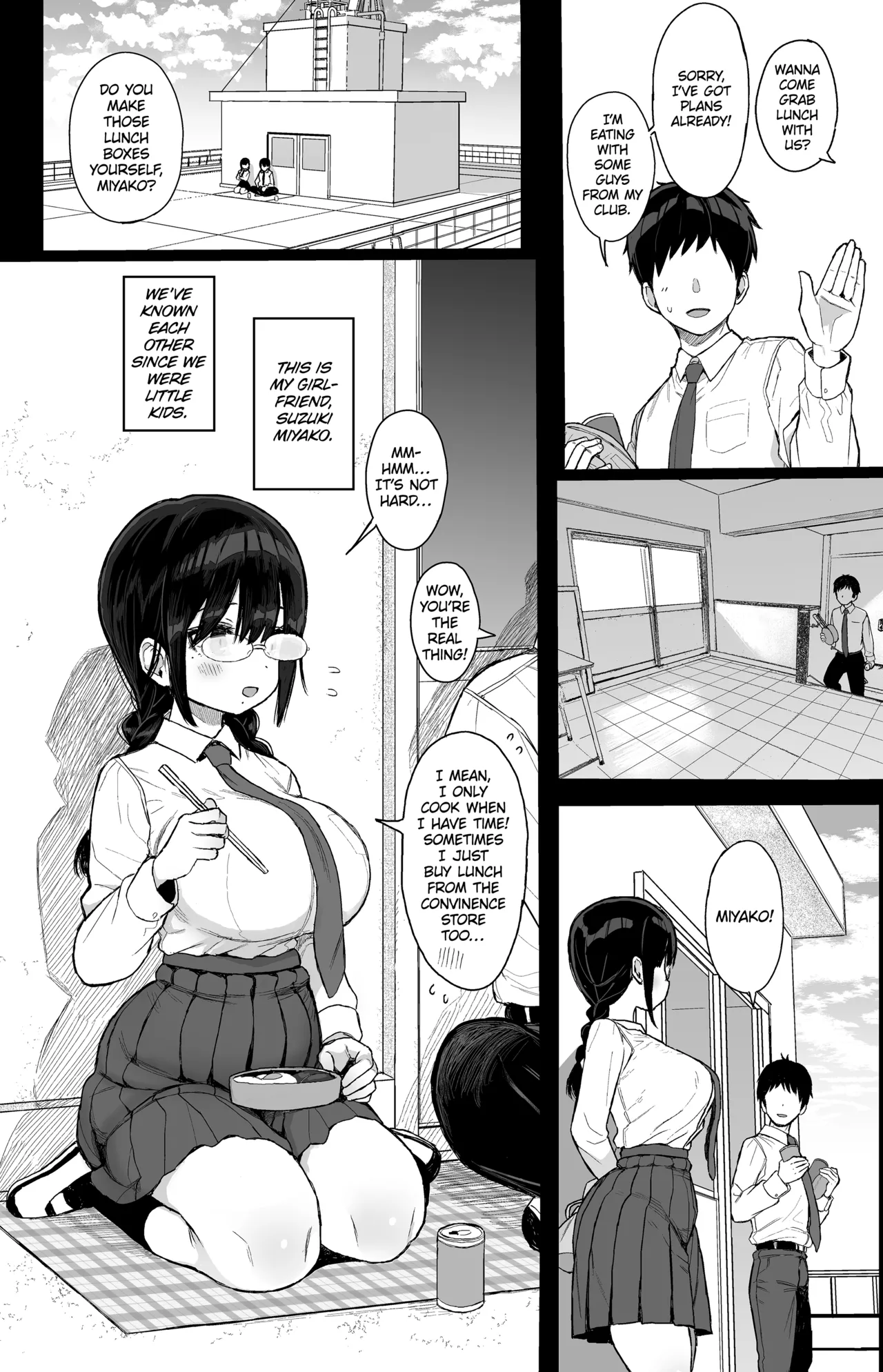 Hikaeme Kanojo Wa Kobamenai Chapter 1 - page 4