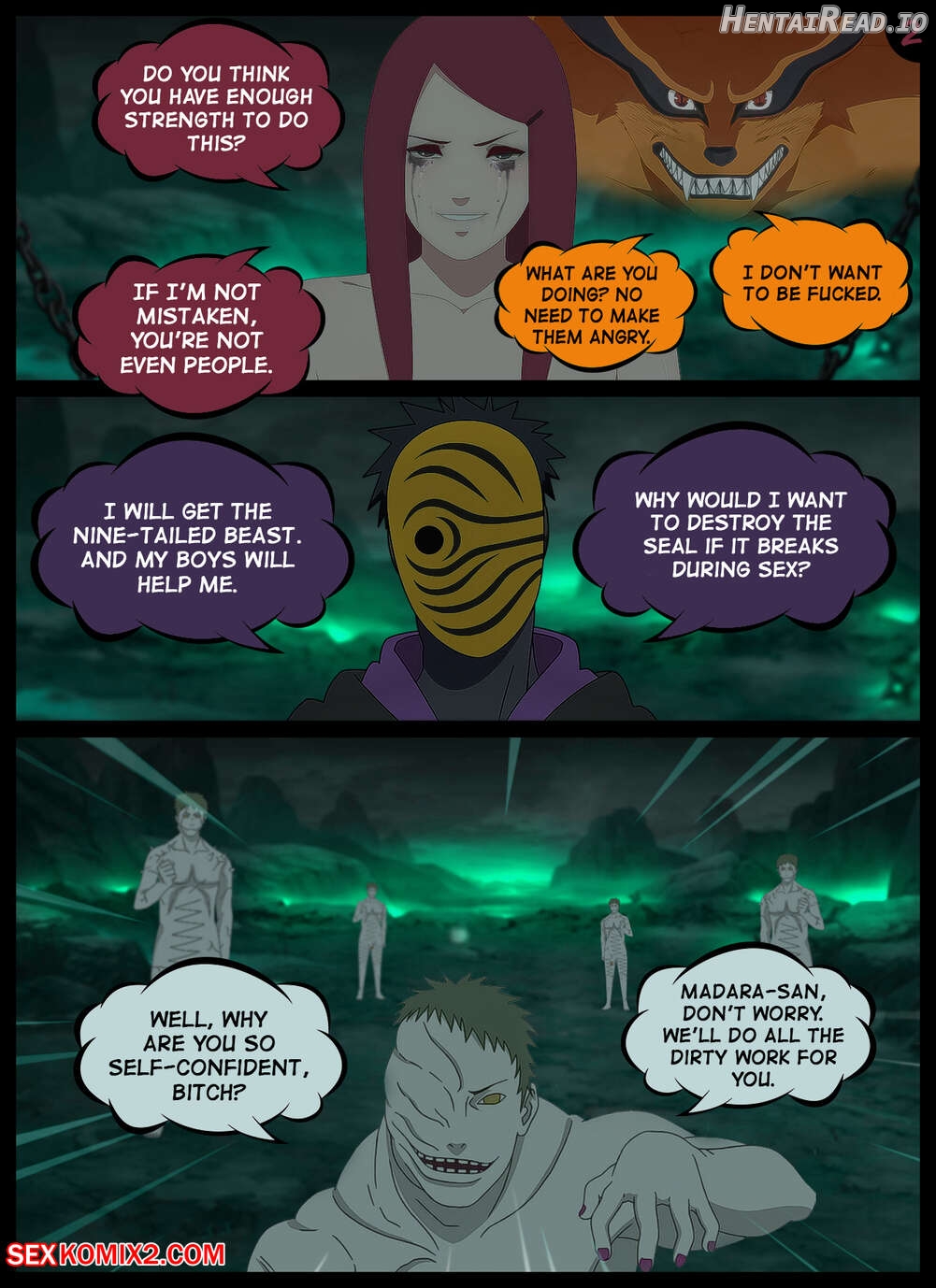 Naruto. Kushina. Stories on Halloween Night. KristoLin for sexkomix2.com Chapter 1 - page 3