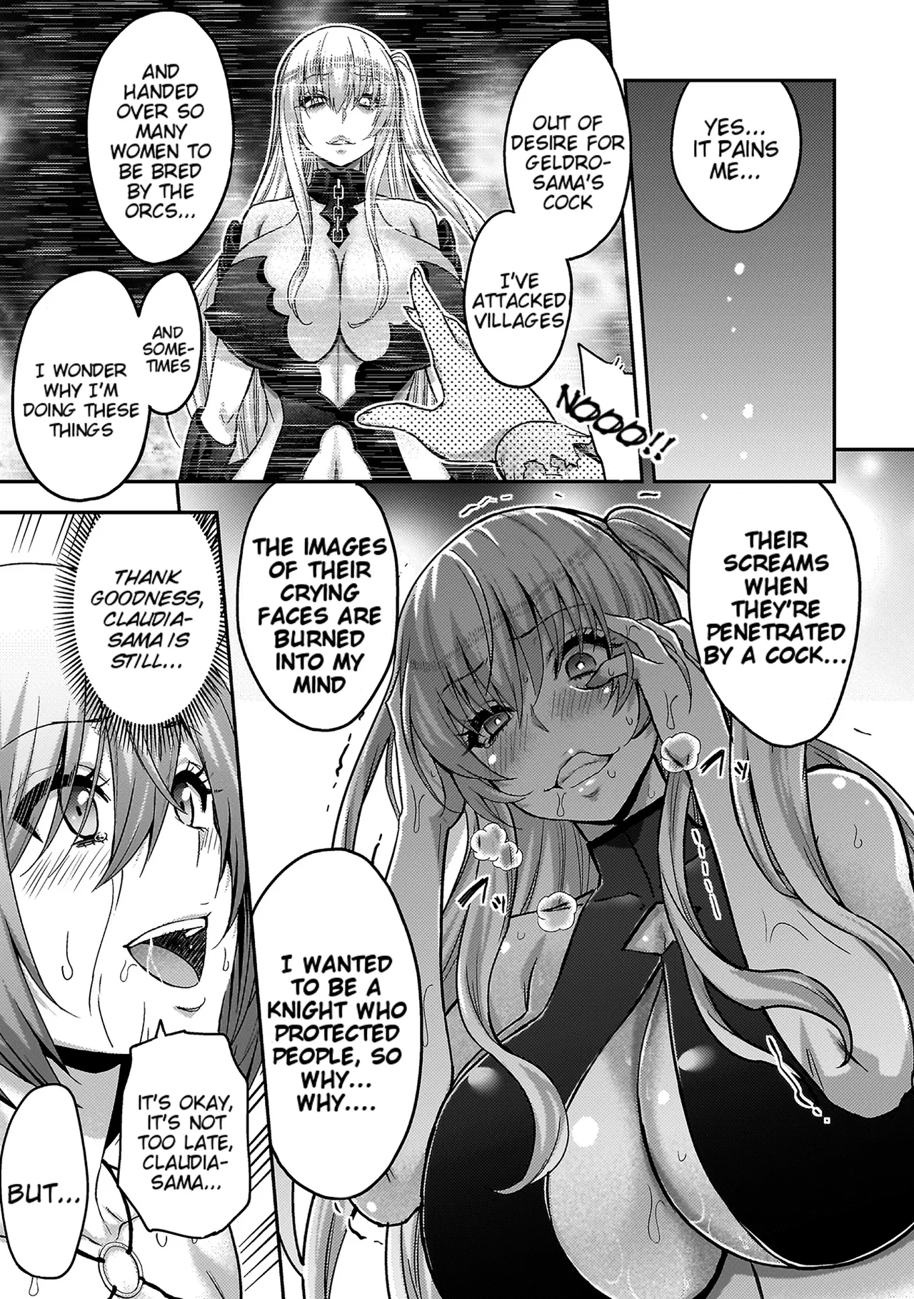 ERONA 2 Orc no Inmon ni Modaeshi Miko no Nare no Hate Chapter 1 - page 105