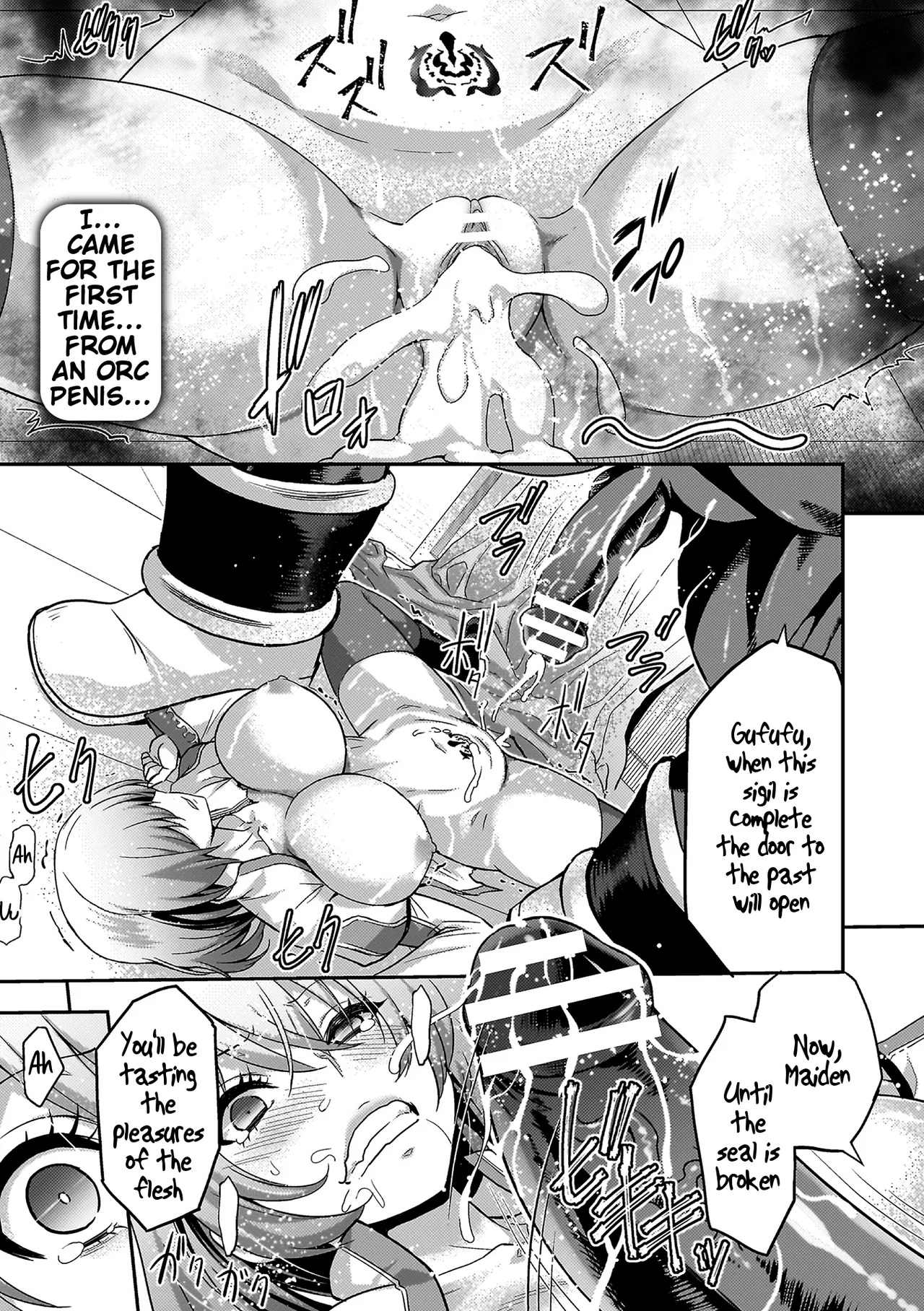 ERONA 2 Orc no Inmon ni Modaeshi Miko no Nare no Hate Chapter 1 - page 37