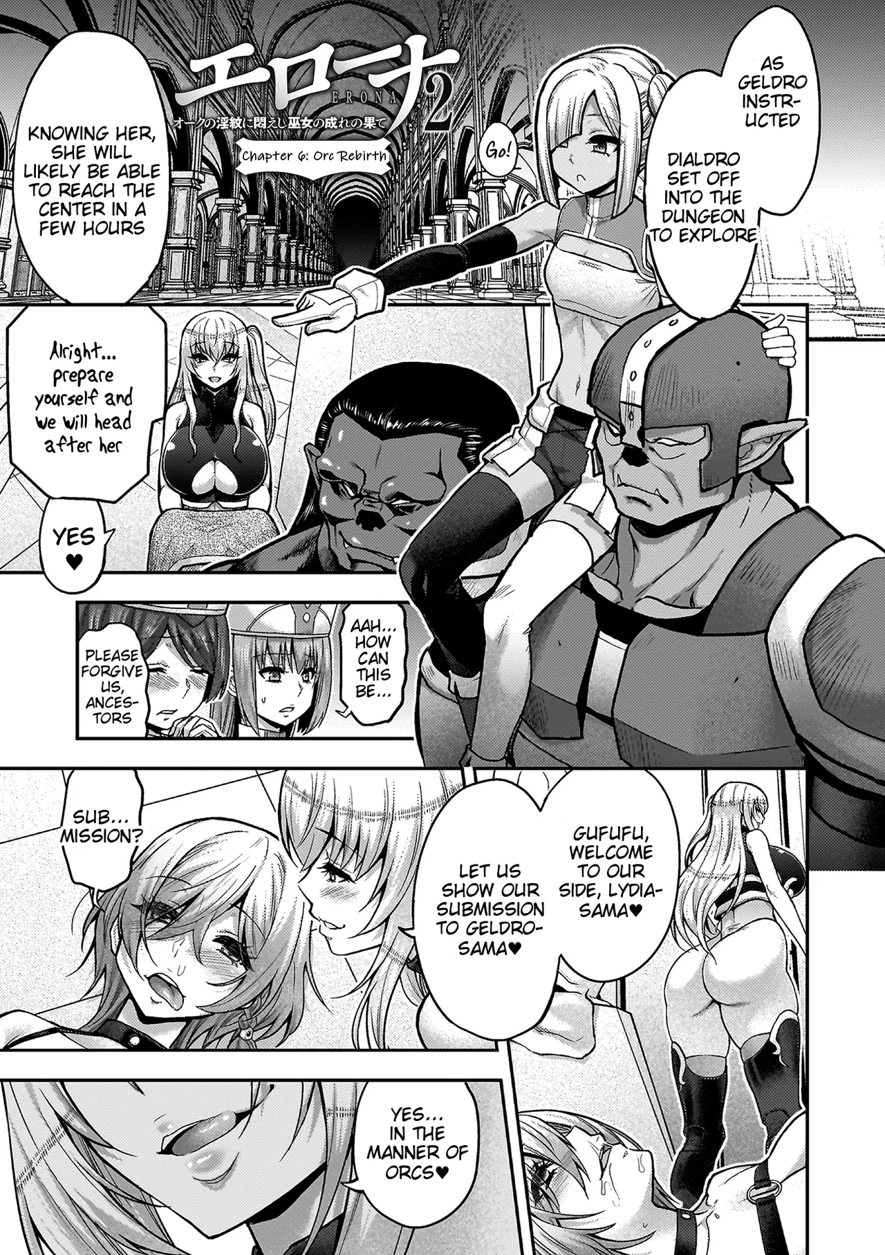 ERONA 2 Orc no Inmon ni Modaeshi Miko no Nare no Hate Chapter 2 - page 50