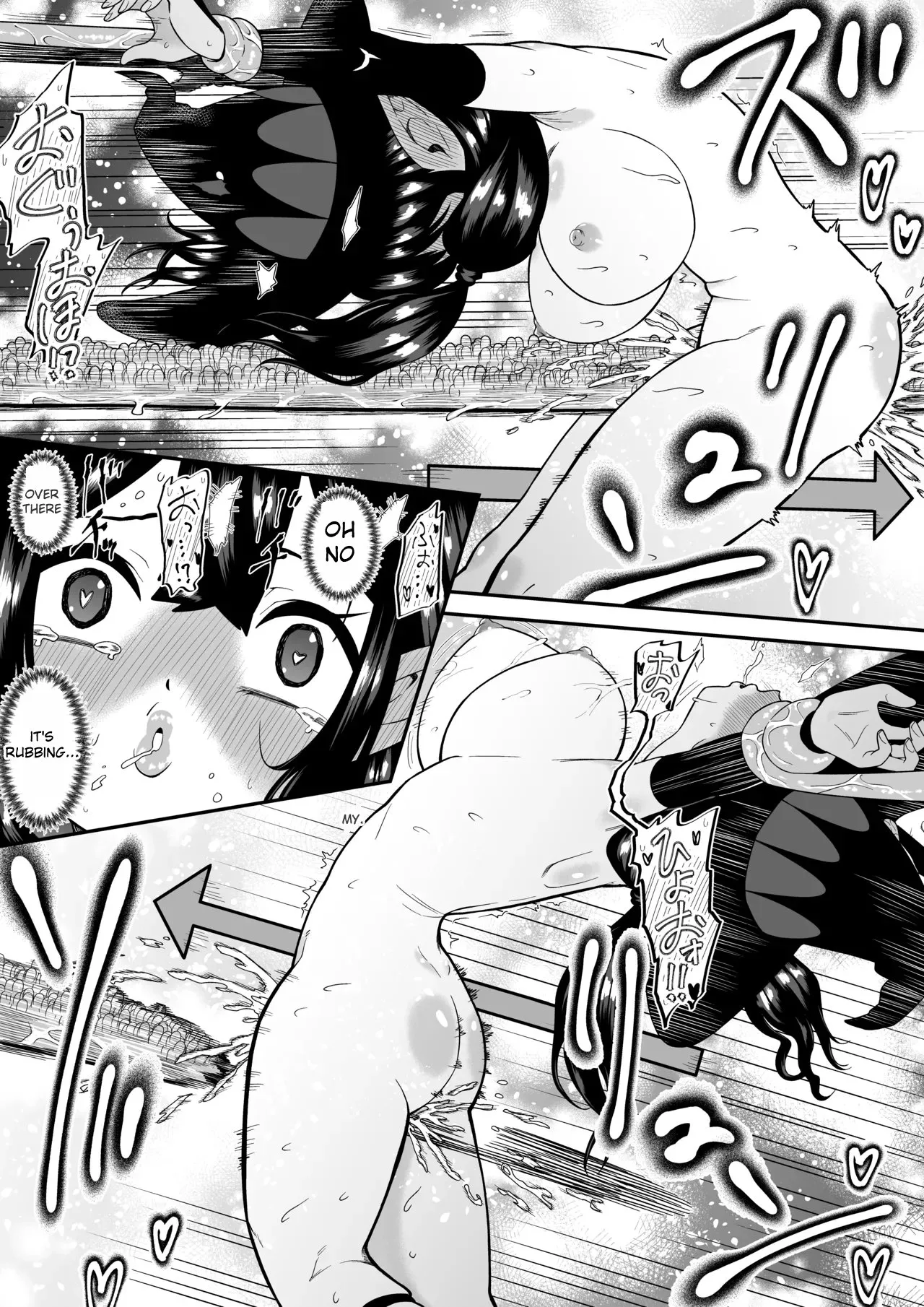 A story about a witch who thought she was invincible, but was tickled and soaked by tentacles and made to cry. Chapter 1 - page 19