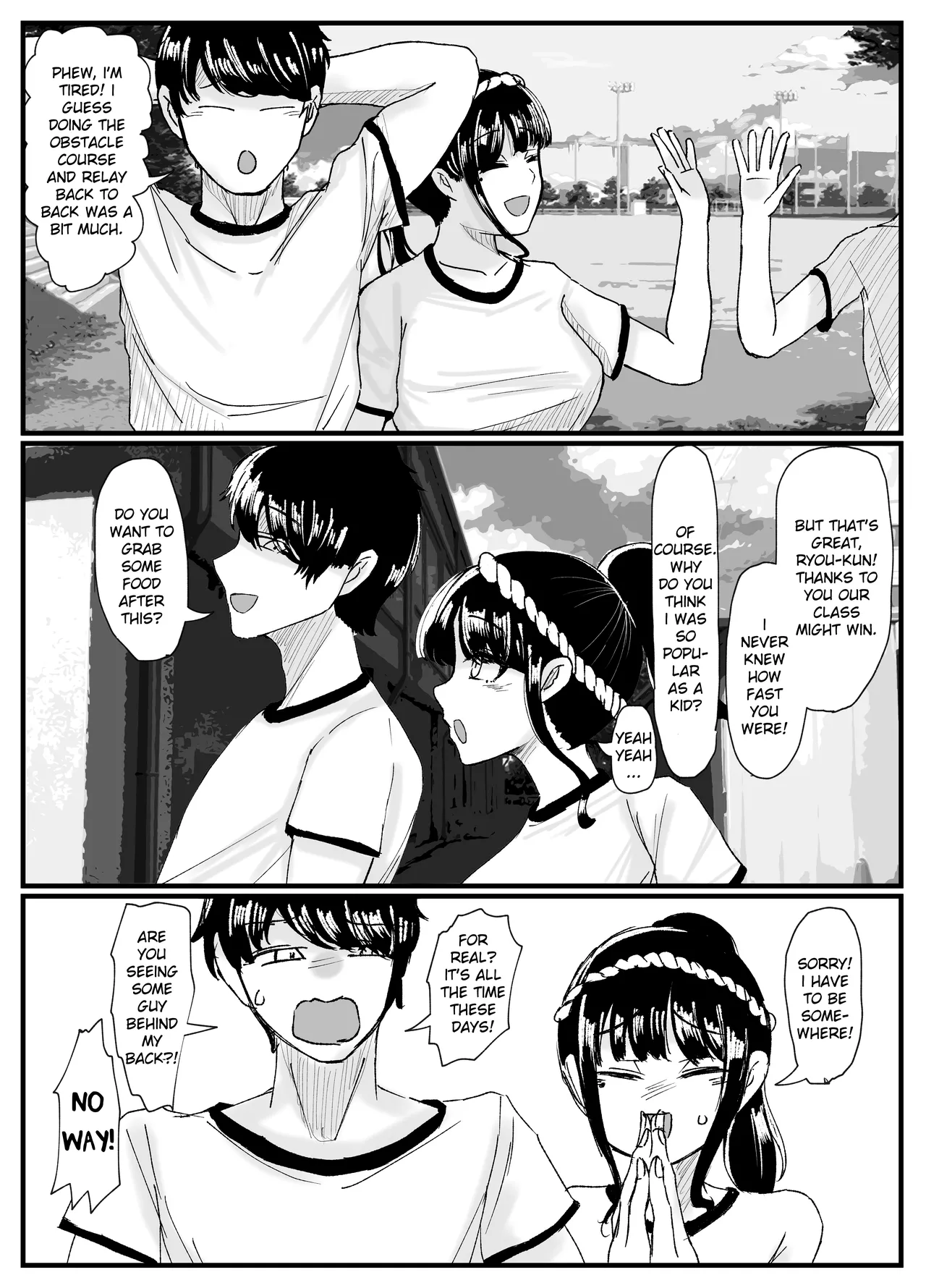 Netorare Bae 2 ~YouCha Kanojo no SNS Netorare Kiroku~ Chapter 1 - page 4