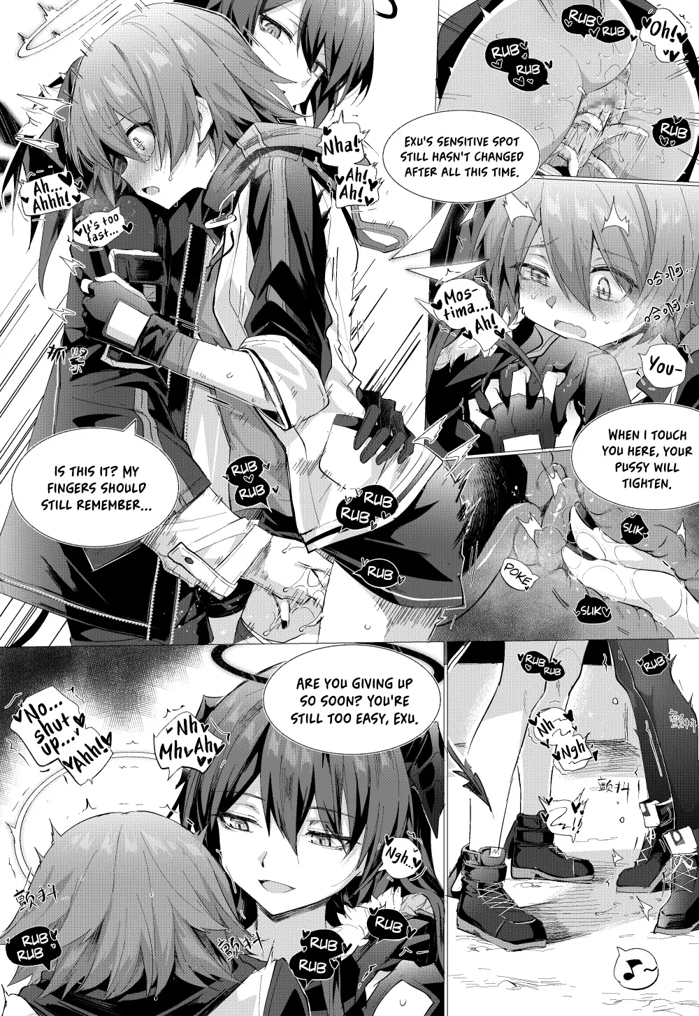 Mostima x Exusiai Short Story Chapter 1 - page 10