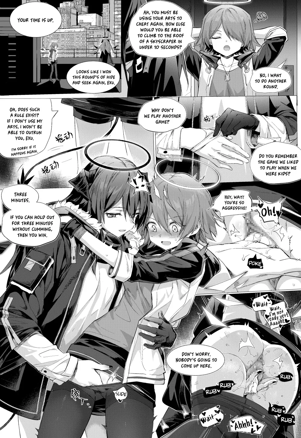 Mostima x Exusiai Short Story Chapter 1 - page 9