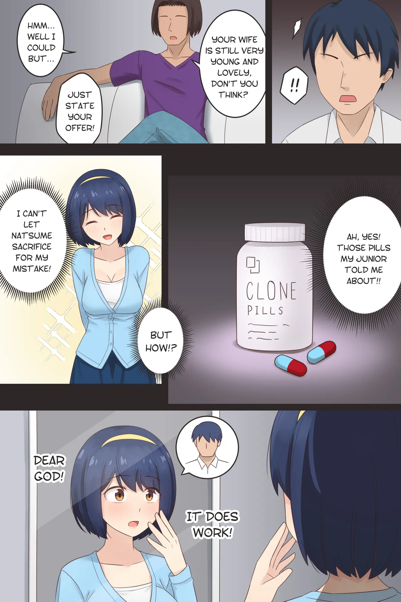 The Clone Pill: #Case 2 - Natsume Chapter 1 - page 3