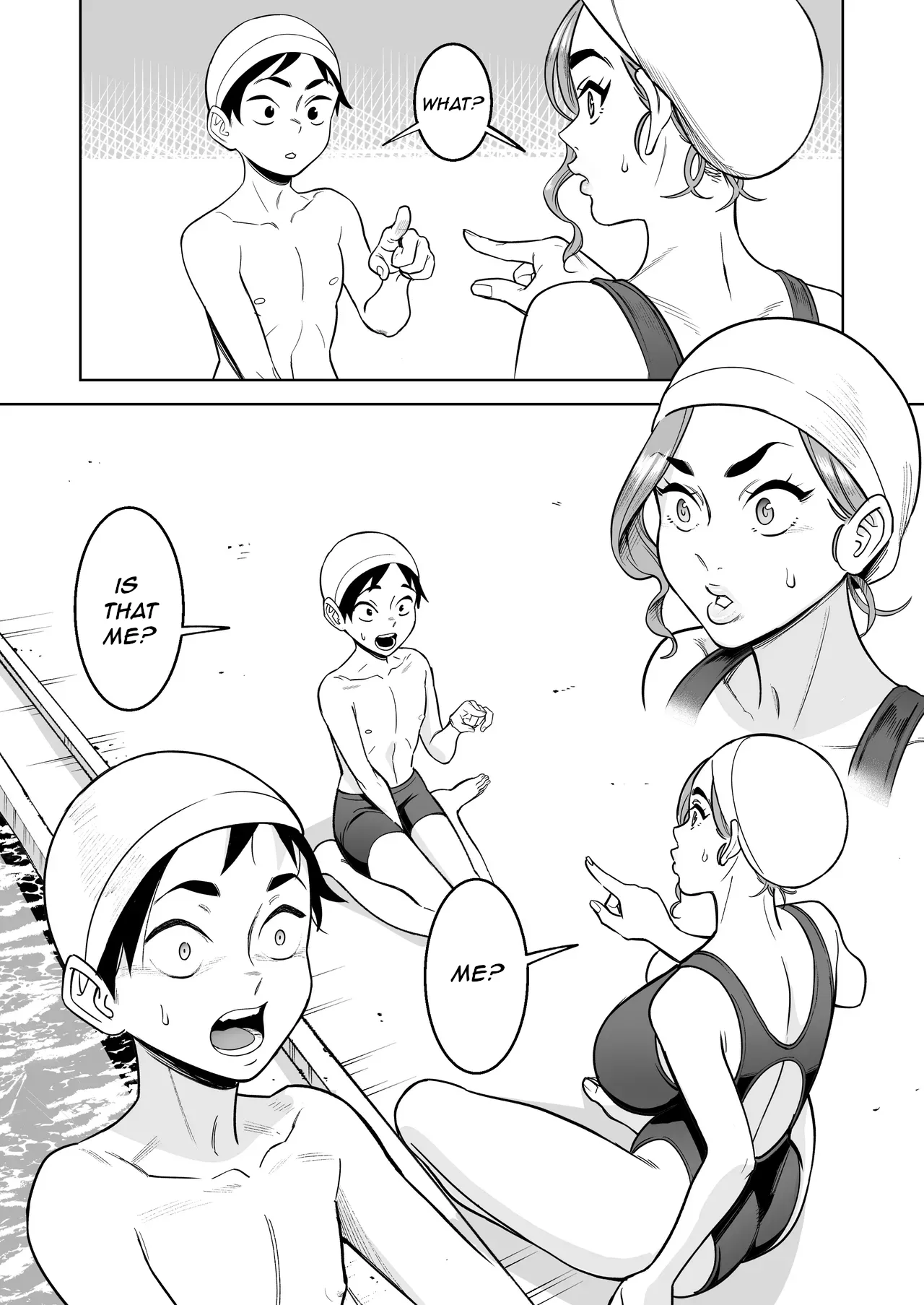 Swapping with the Teacher at the Pool Chapter 1 - page 5