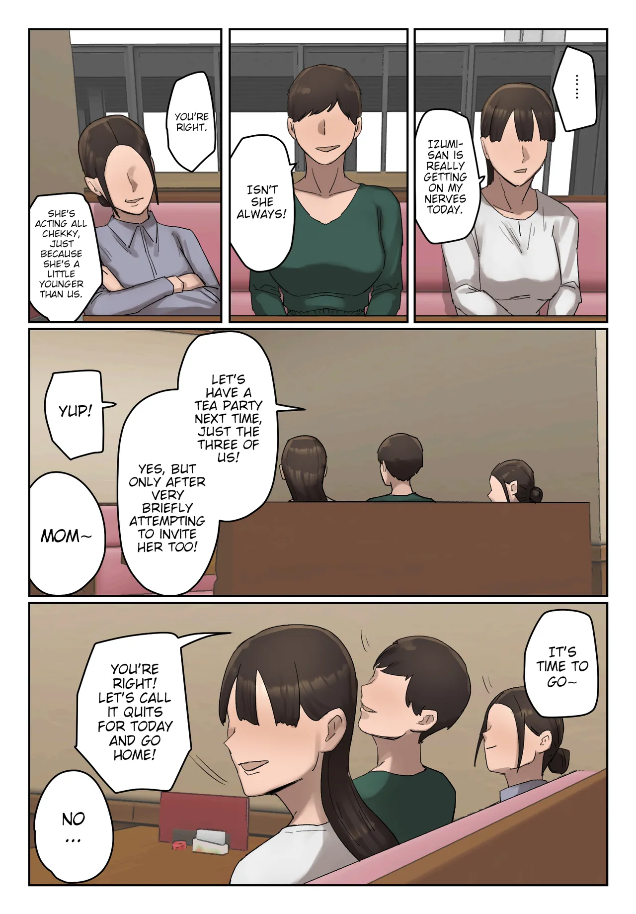Ijiwaru Mama Tomo Taisaku Chapter 1 - page 35