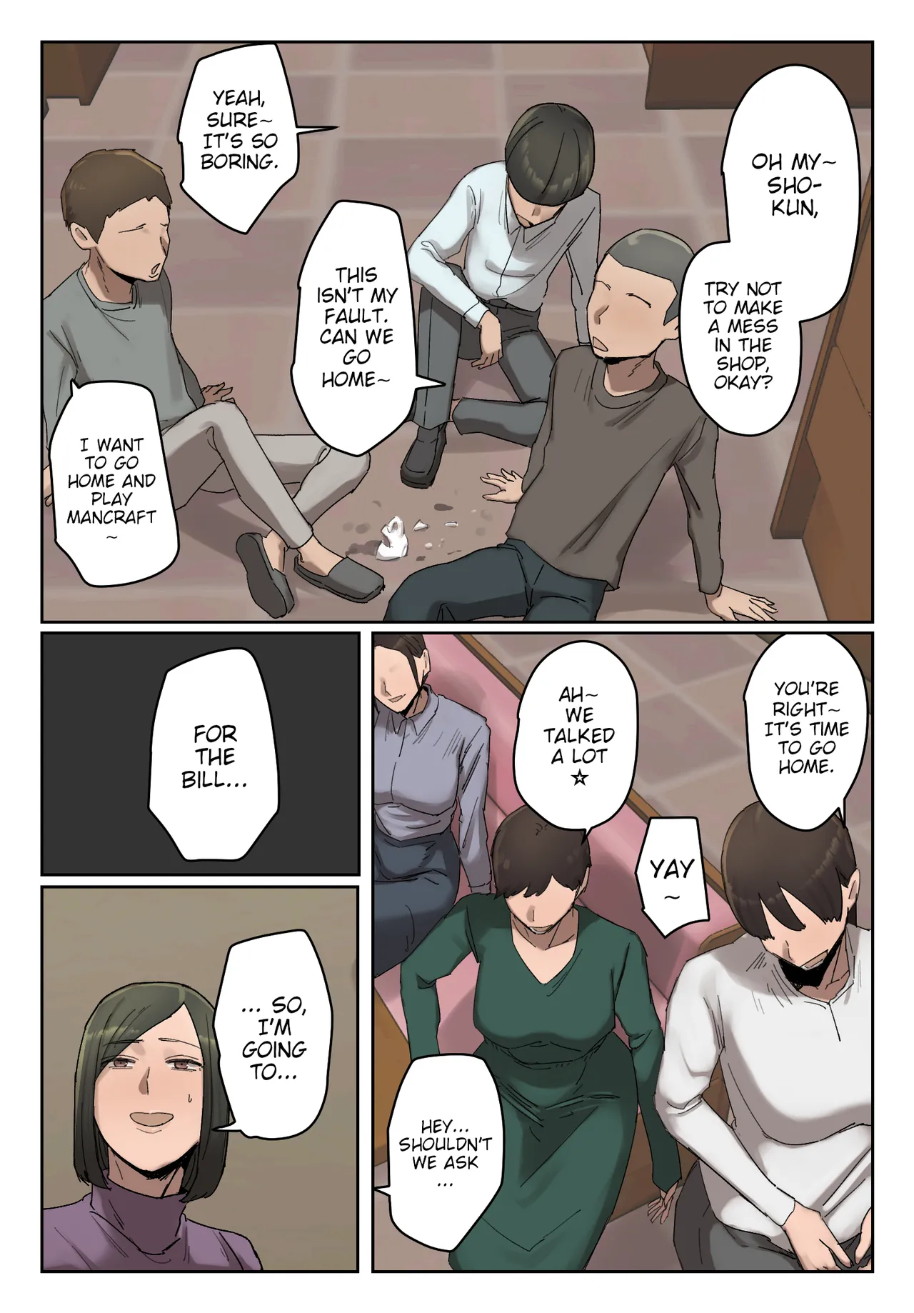 Ijiwaru Mama Tomo Taisaku Chapter 1 - page 4
