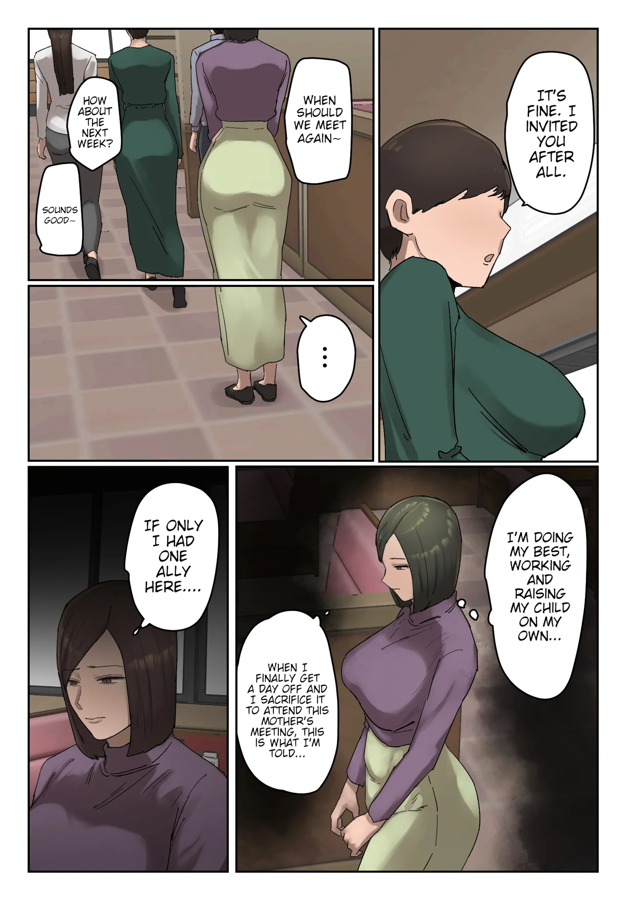 Ijiwaru Mama Tomo Taisaku Chapter 1 - page 5