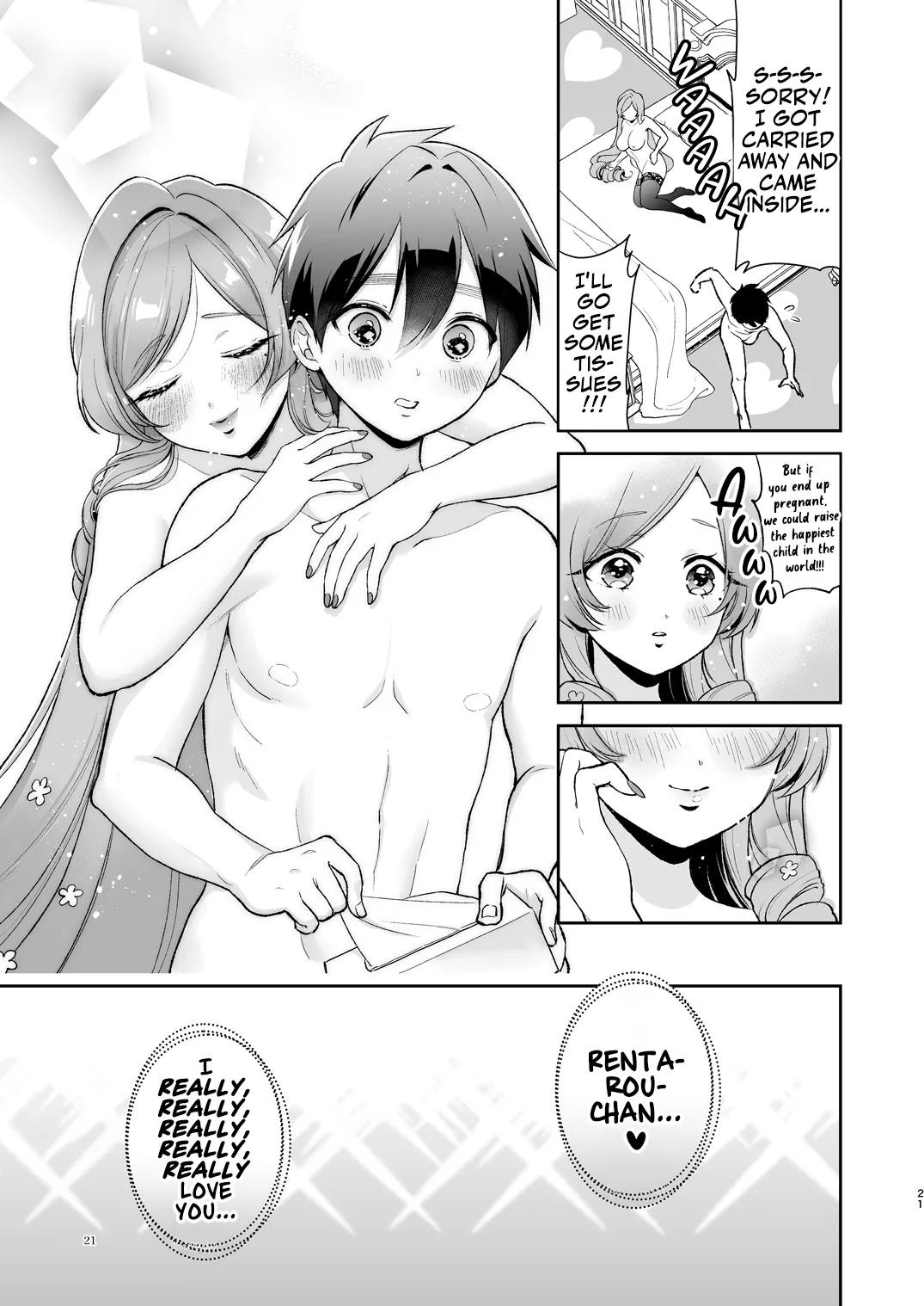 Hahari-mama to Icha-babu Ecchi suru Hon Chapter 1 - page 20