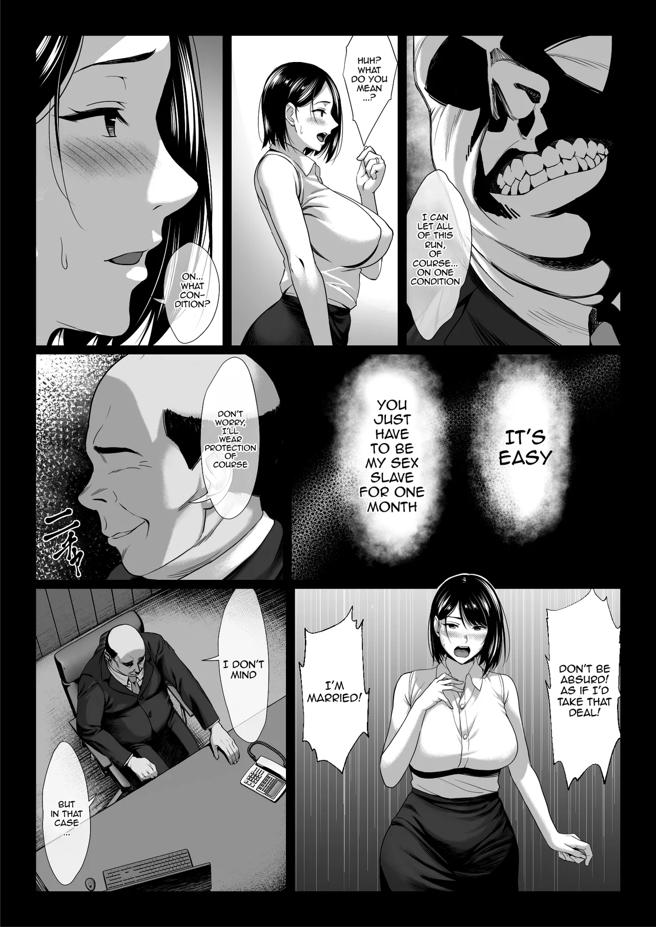 Ossan Kirai no Hitozuma Kyoushi ga Nikubenki ni Ochiru Hanashi Chapter 1 - page 13