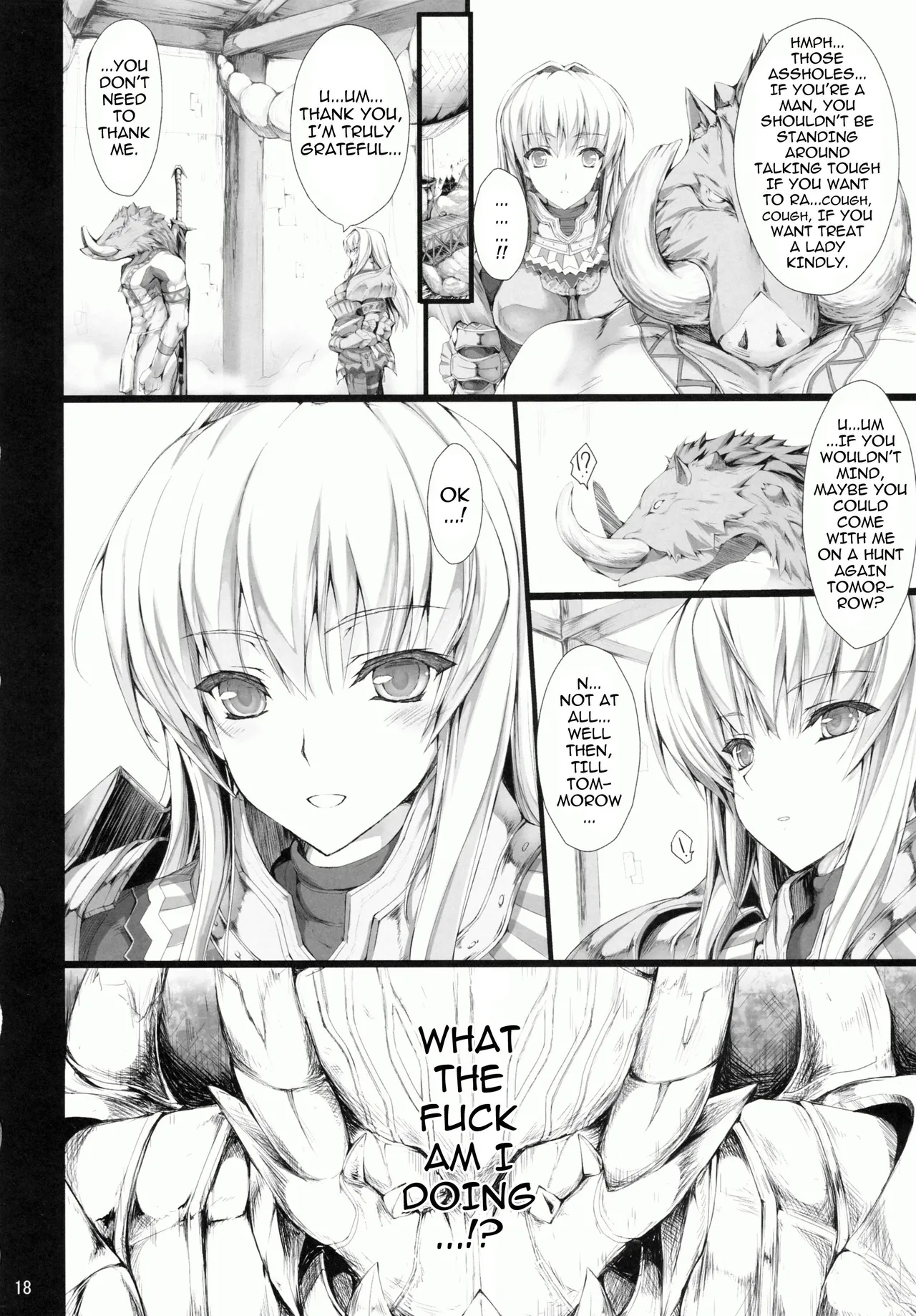 MonHun no Erohon 9 Chapter 1 - page 11