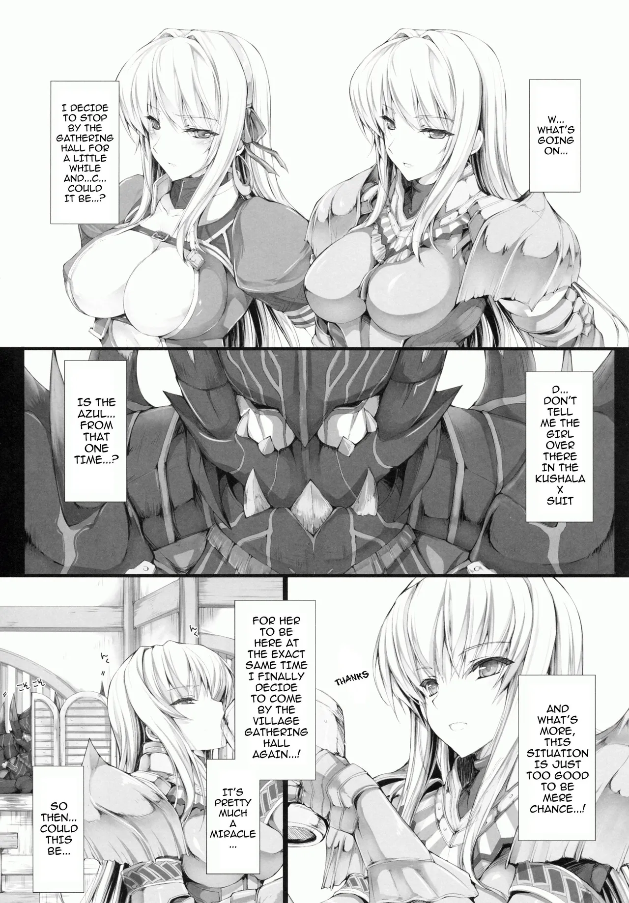 MonHun no Erohon 9 Chapter 1 - page 4