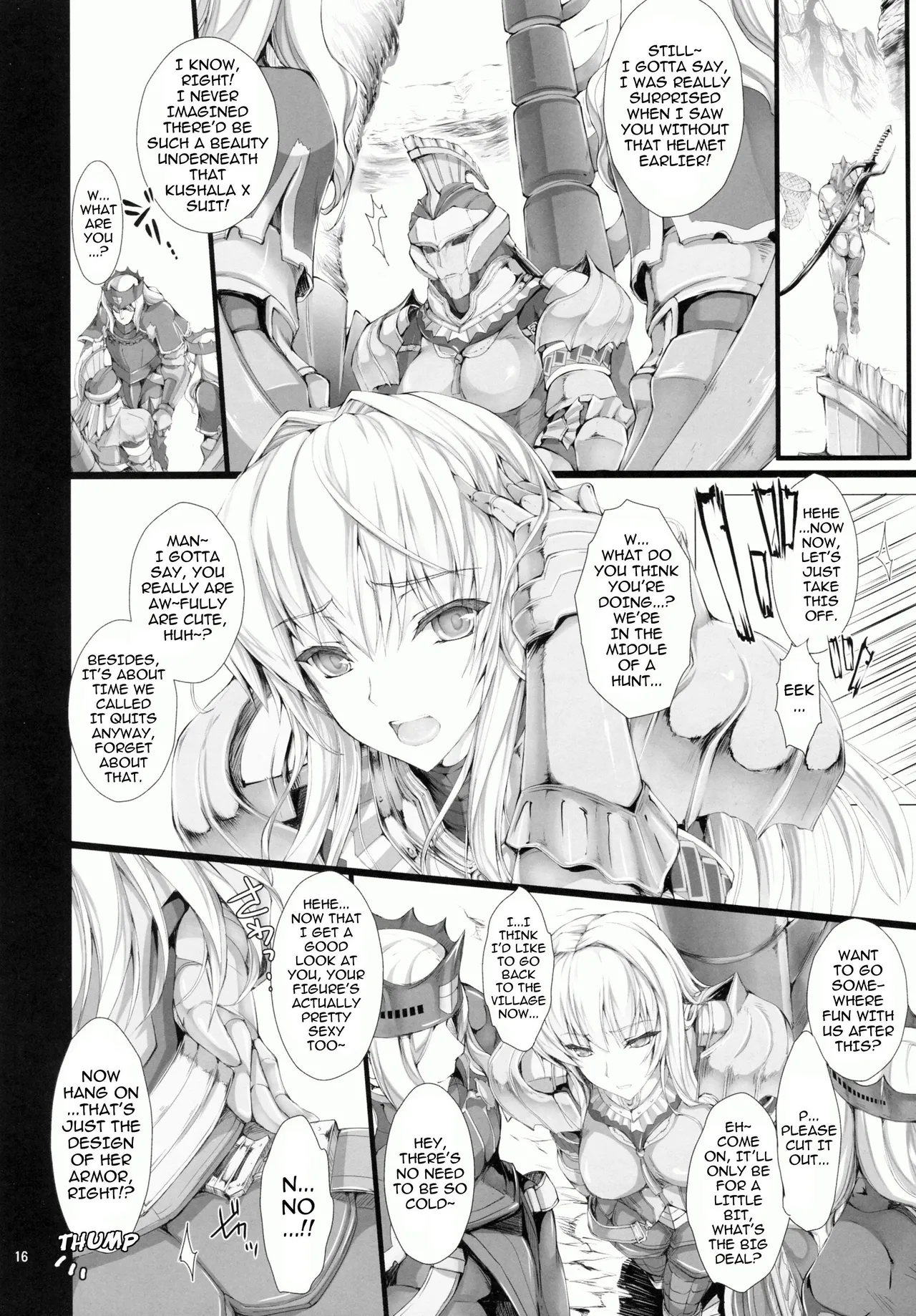 MonHun no Erohon 9 Chapter 1 - page 9