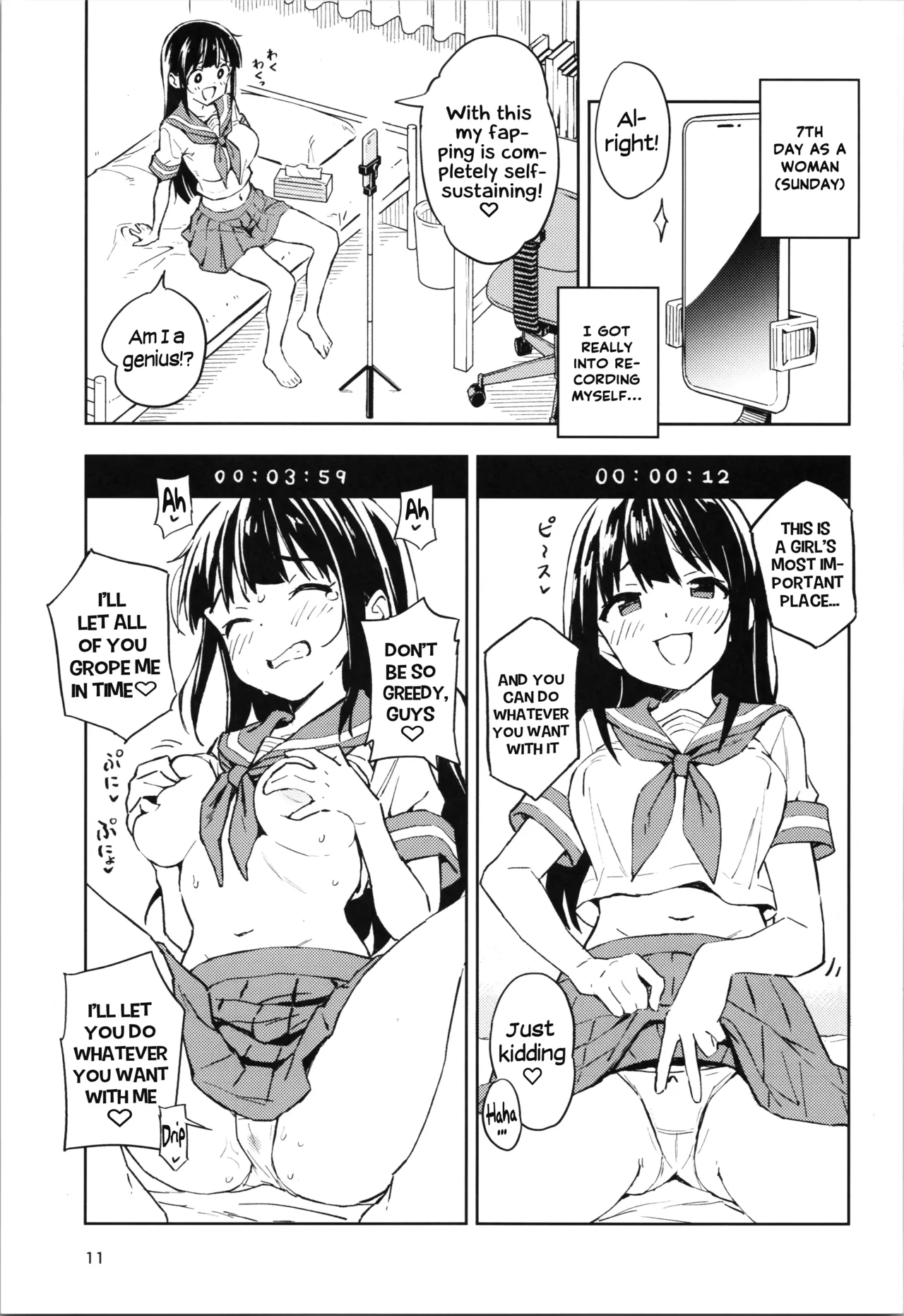 1-kagetsu Ninshin Shinakereba Otoko ni Modoreru Hanashi Chapter 1 - page 10