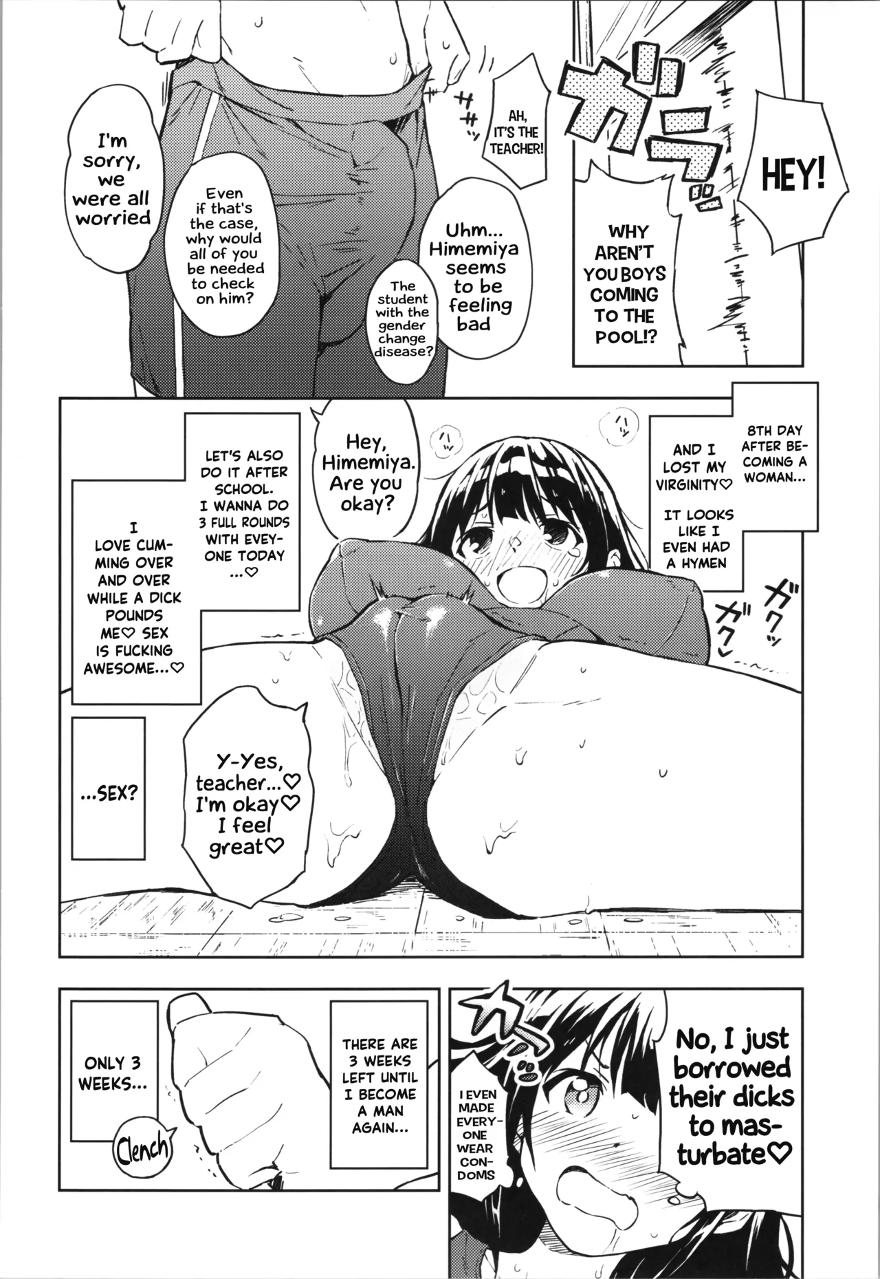 1-kagetsu Ninshin Shinakereba Otoko ni Modoreru Hanashi Chapter 1 - page 21