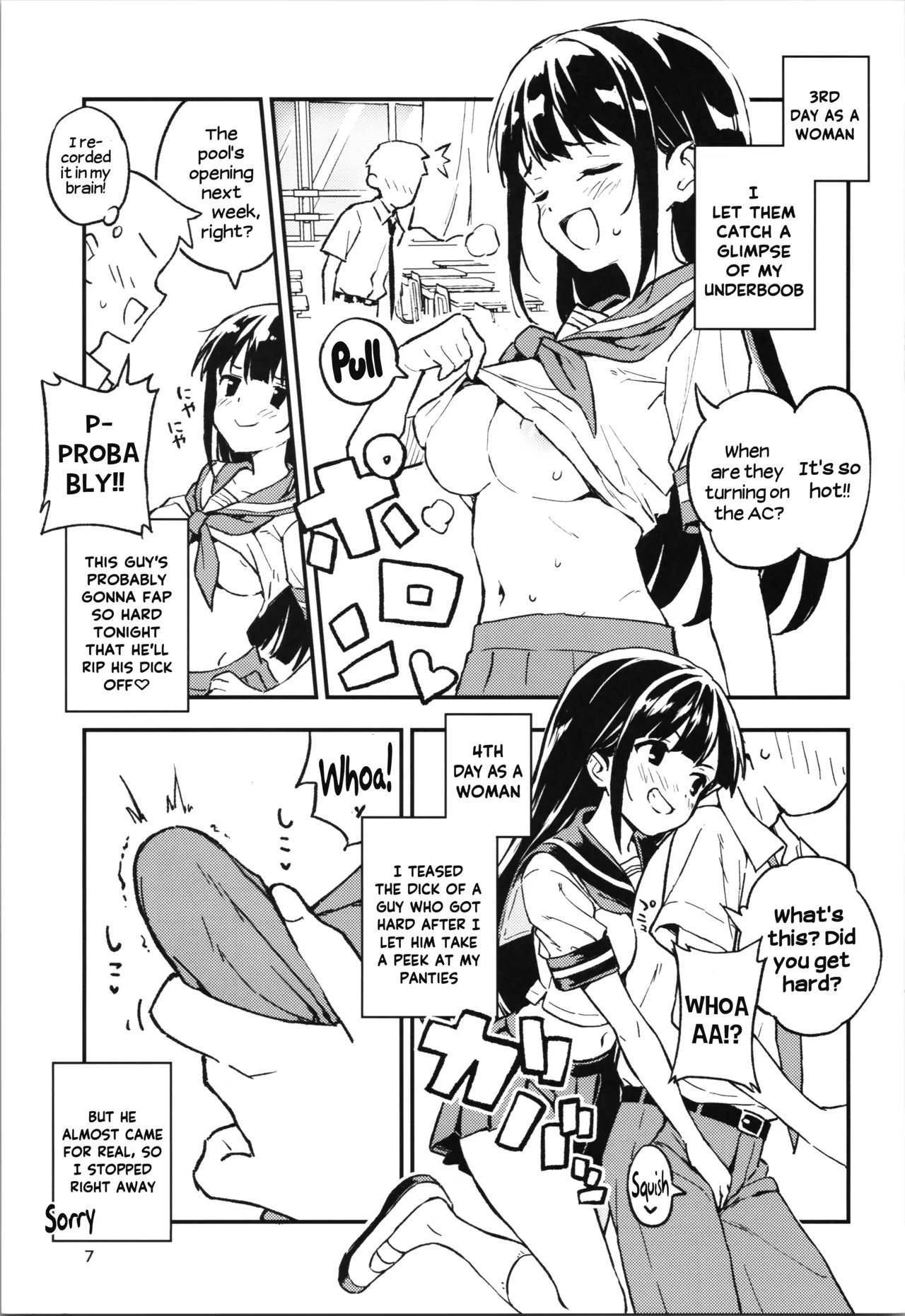 1-kagetsu Ninshin Shinakereba Otoko ni Modoreru Hanashi Chapter 1 - page 6