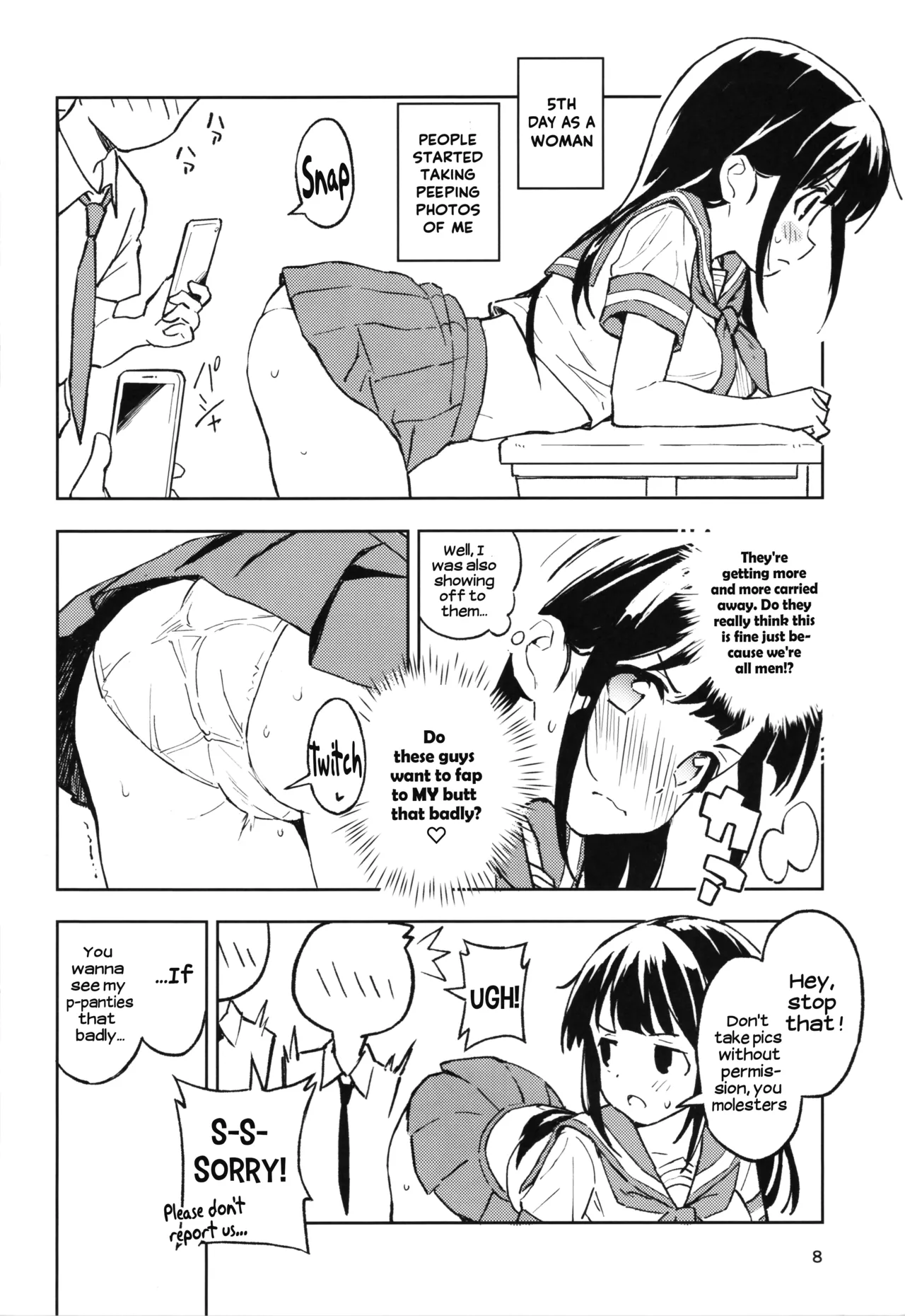 1-kagetsu Ninshin Shinakereba Otoko ni Modoreru Hanashi Chapter 1 - page 7