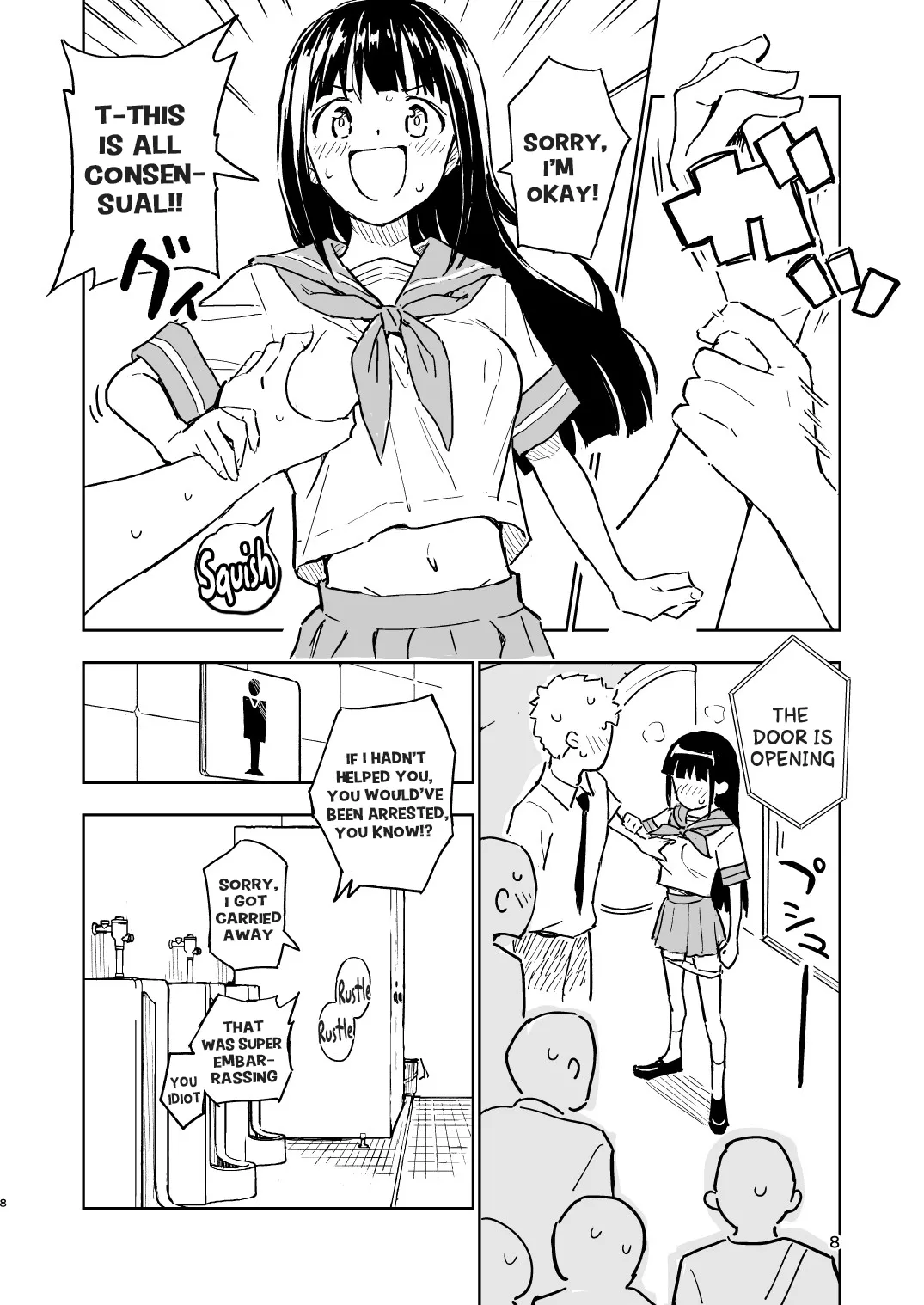 1-kagetsu Ninshin Shinakereba Otoko ni Modoreru Hanashi Chapter 1 - page 7