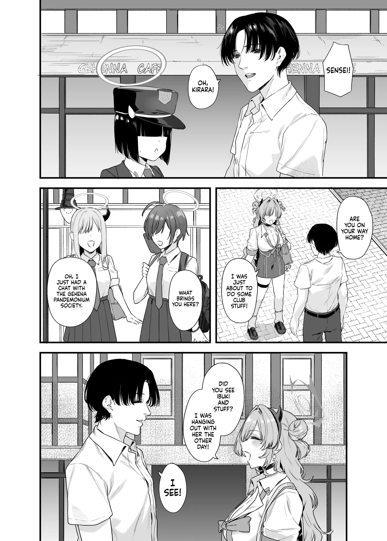 Yozakura ni Ochite ー Falling for Kirara Chapter 1 - page 3