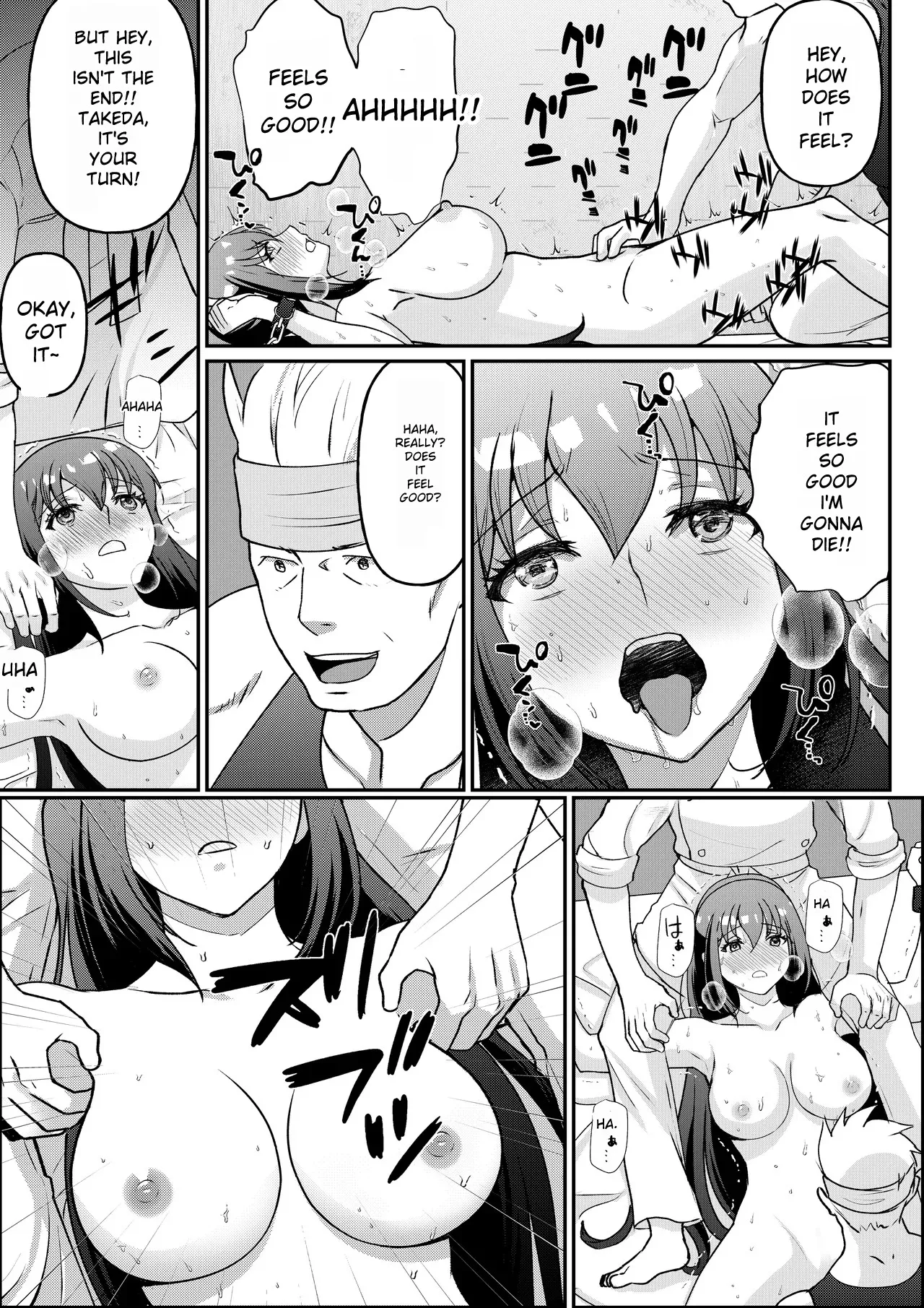 Kyonyuu Joshidaisei Kairaku Choukyou Chapter 1 - page 22