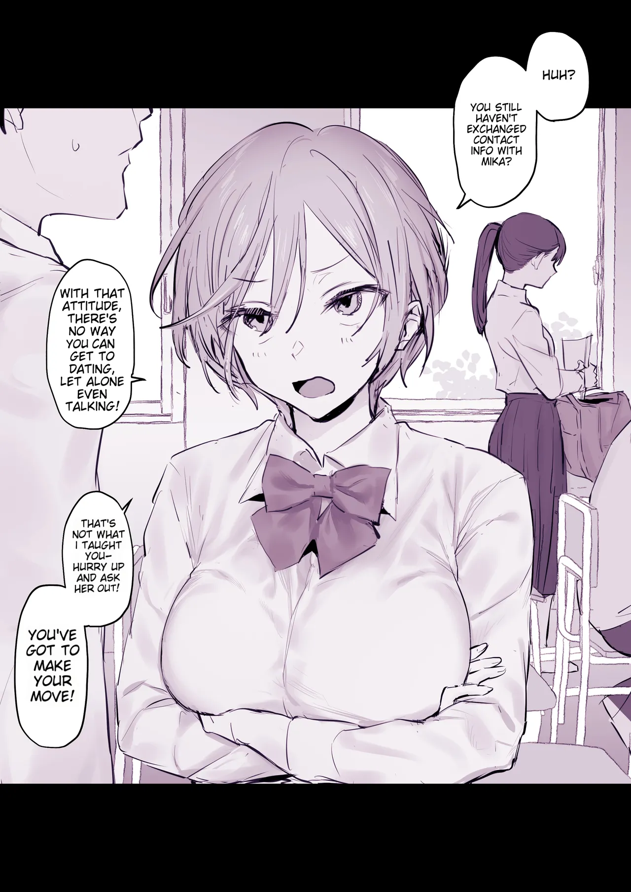 A Girl Who Ended Up in That Kind of Relationship While She Was Giving Me Advice Chapter 1 - page 1