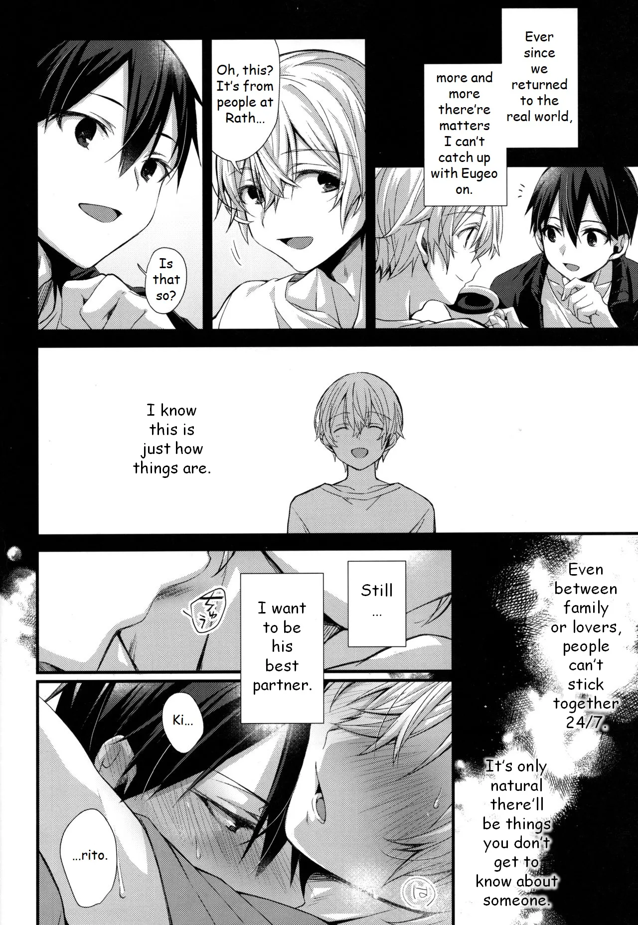 Close to you. Chapter 1 - page 32