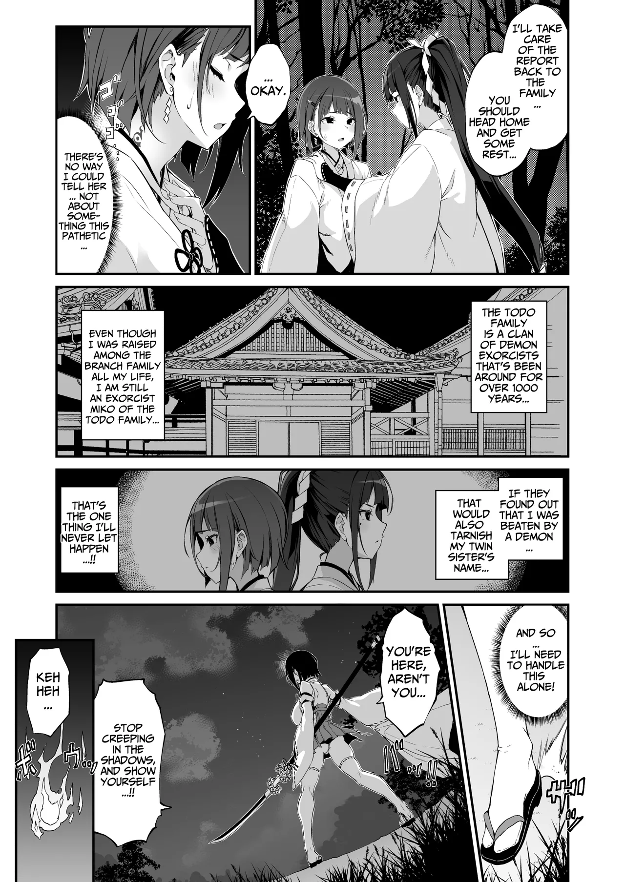 The Battle Shrine Maidens of Humiliating Servility Chapter 1 - page 6