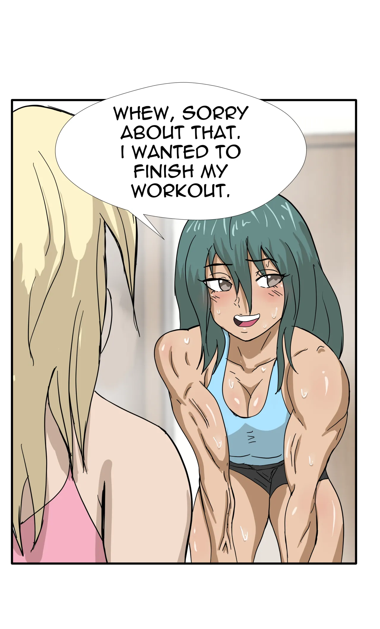 Alex and Danny's Weight Training Mishap! FINAL Chapter 1 - page 6