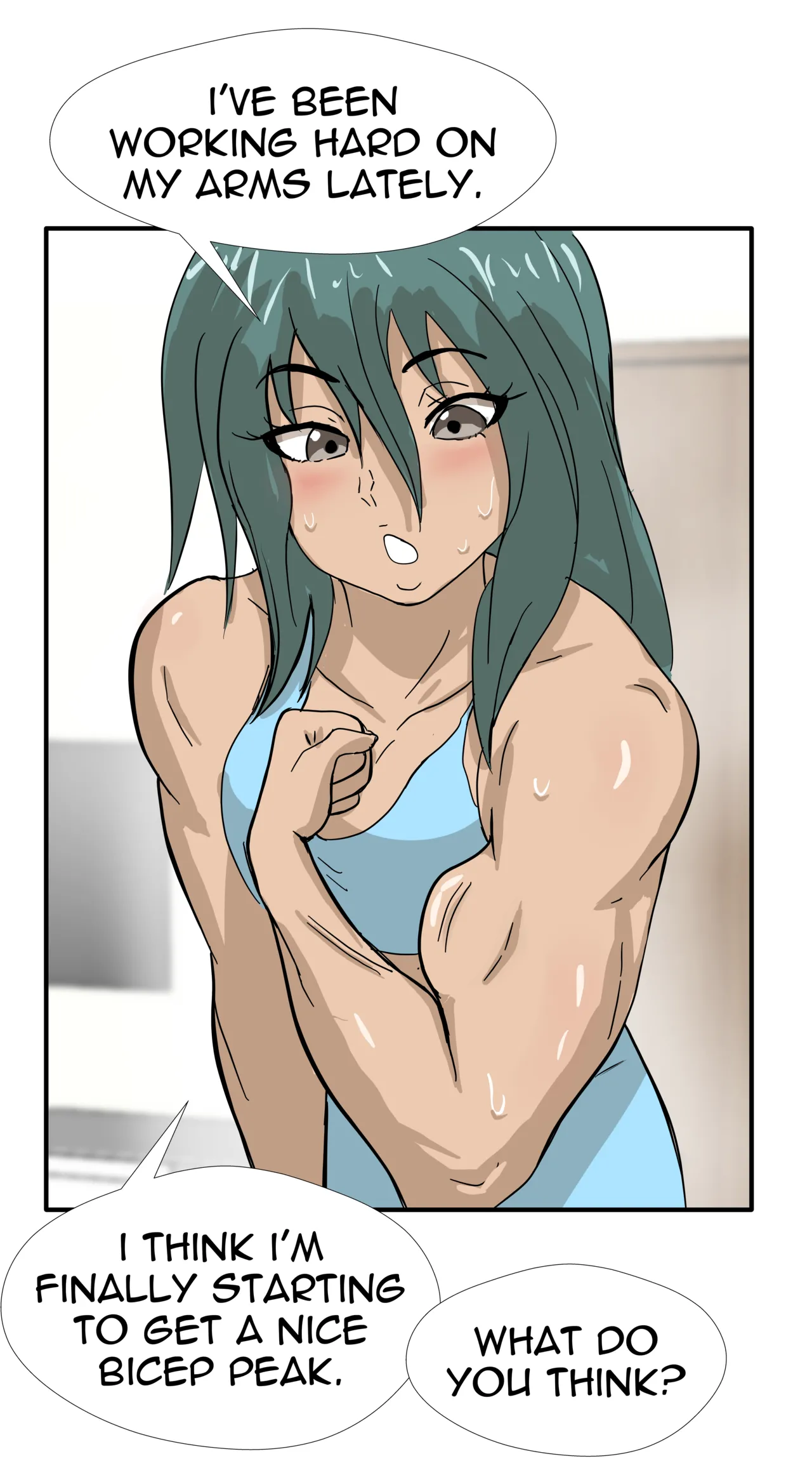 Alex and Danny's Weight Training Mishap! FINAL Chapter 1 - page 7