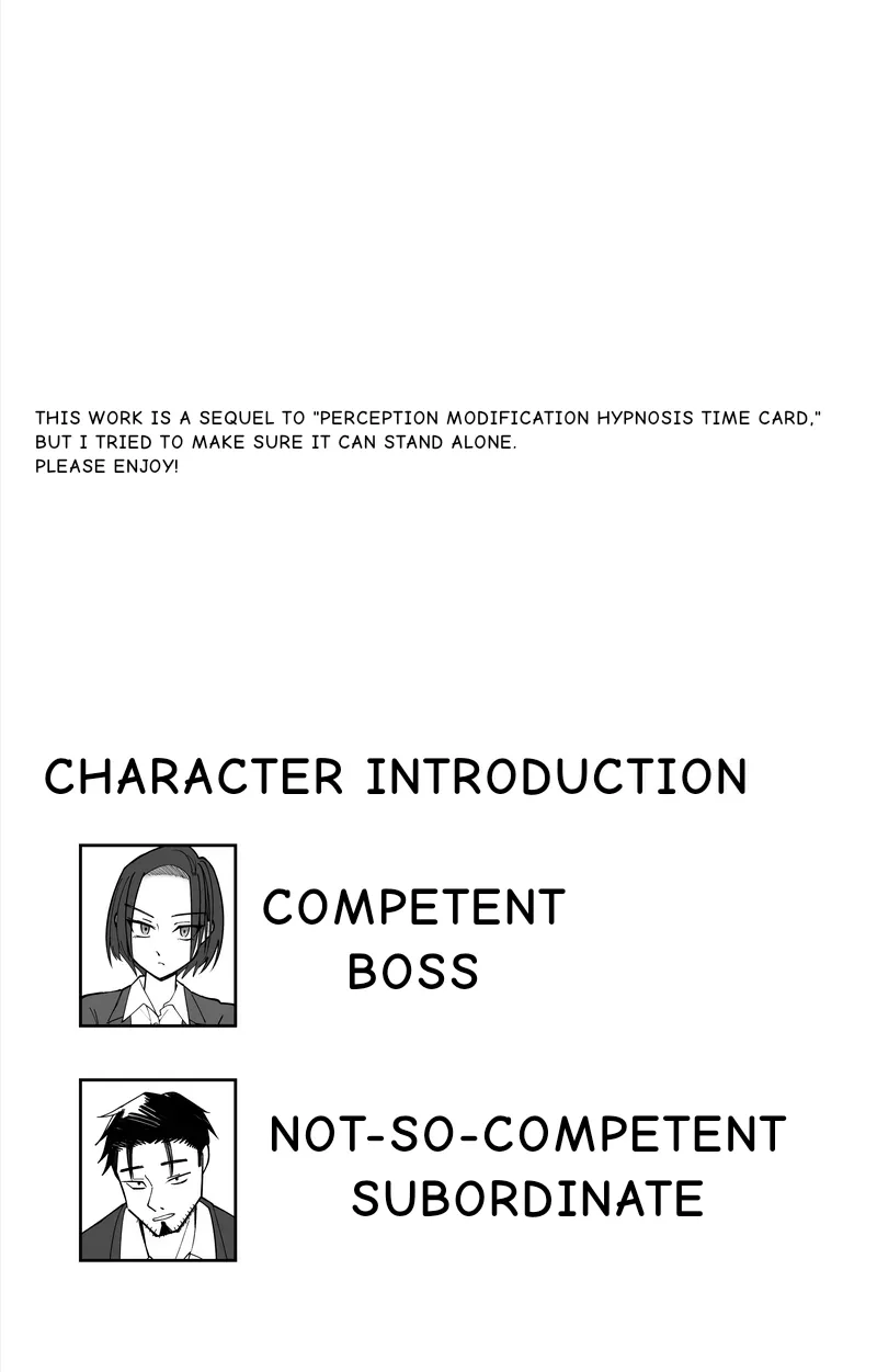 COMMON SENSE ALTERING HYPNOSIS TIME CARD 1+2 Chapter 1 - page 32