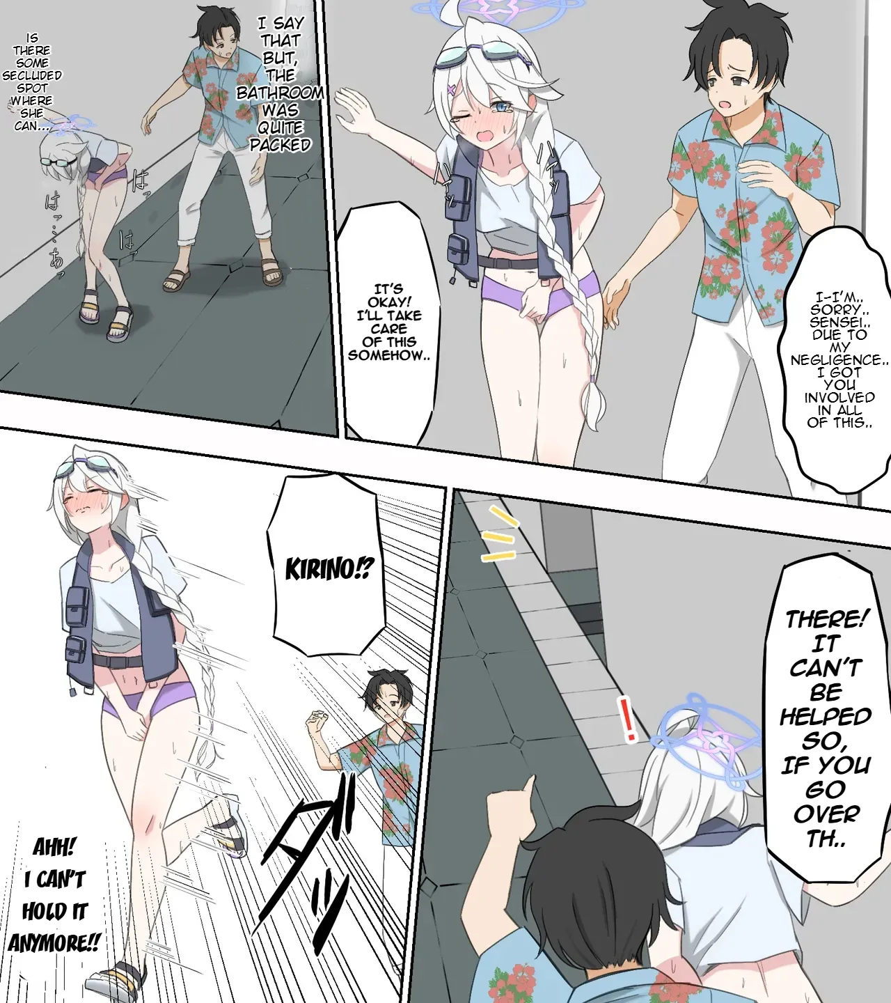 saving peeing! Chapter 1 - page 4