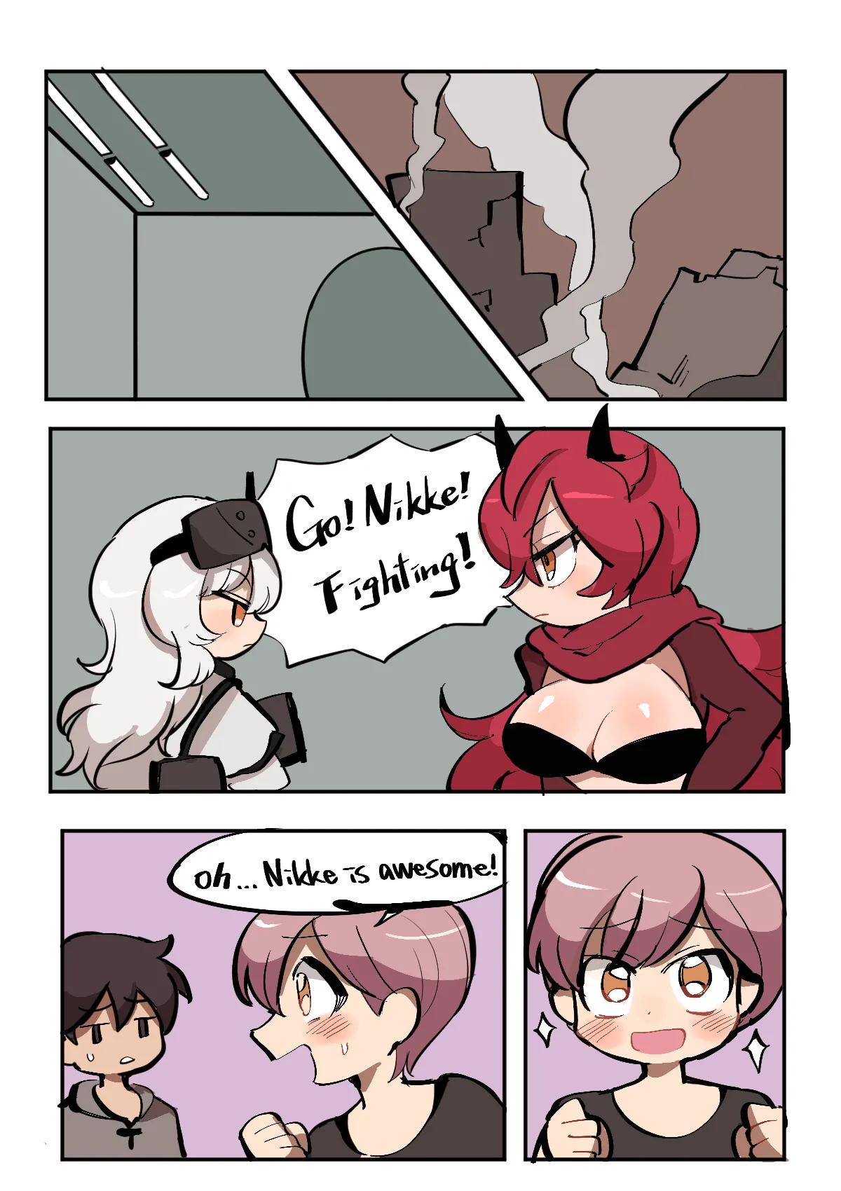Nikke Transformation Chapter 1 - page 1