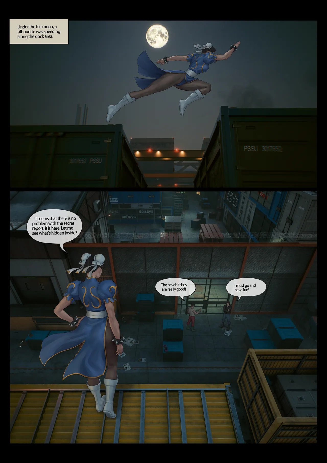 Chun Li's Justice Chapter 1 - page 1