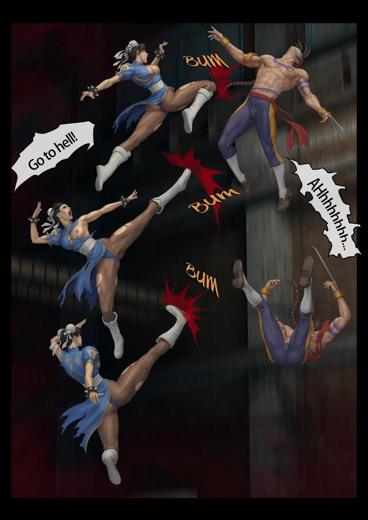 Chun Li's Justice Chapter 1 - page 12
