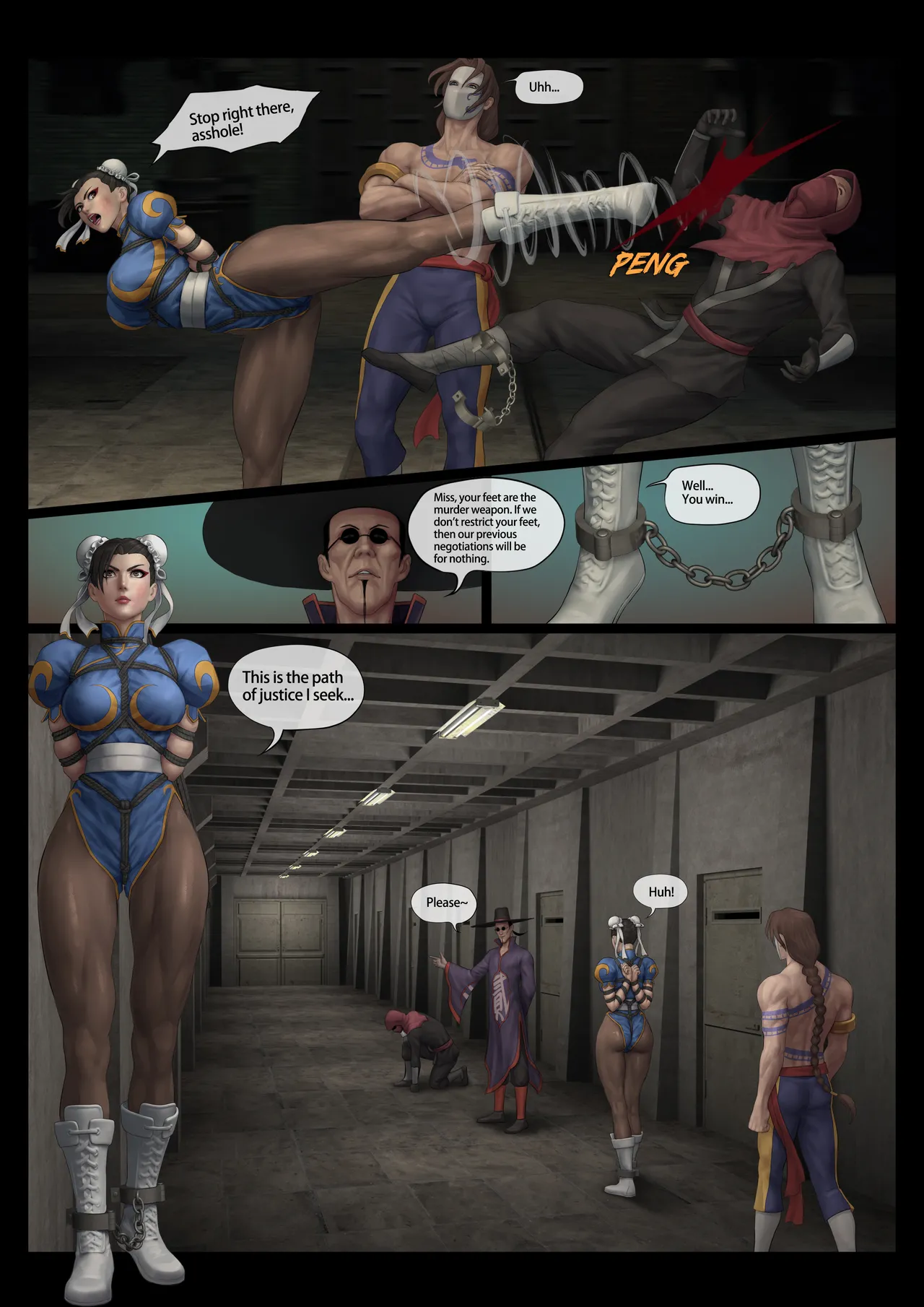 Chun Li's Justice Chapter 1 - page 18