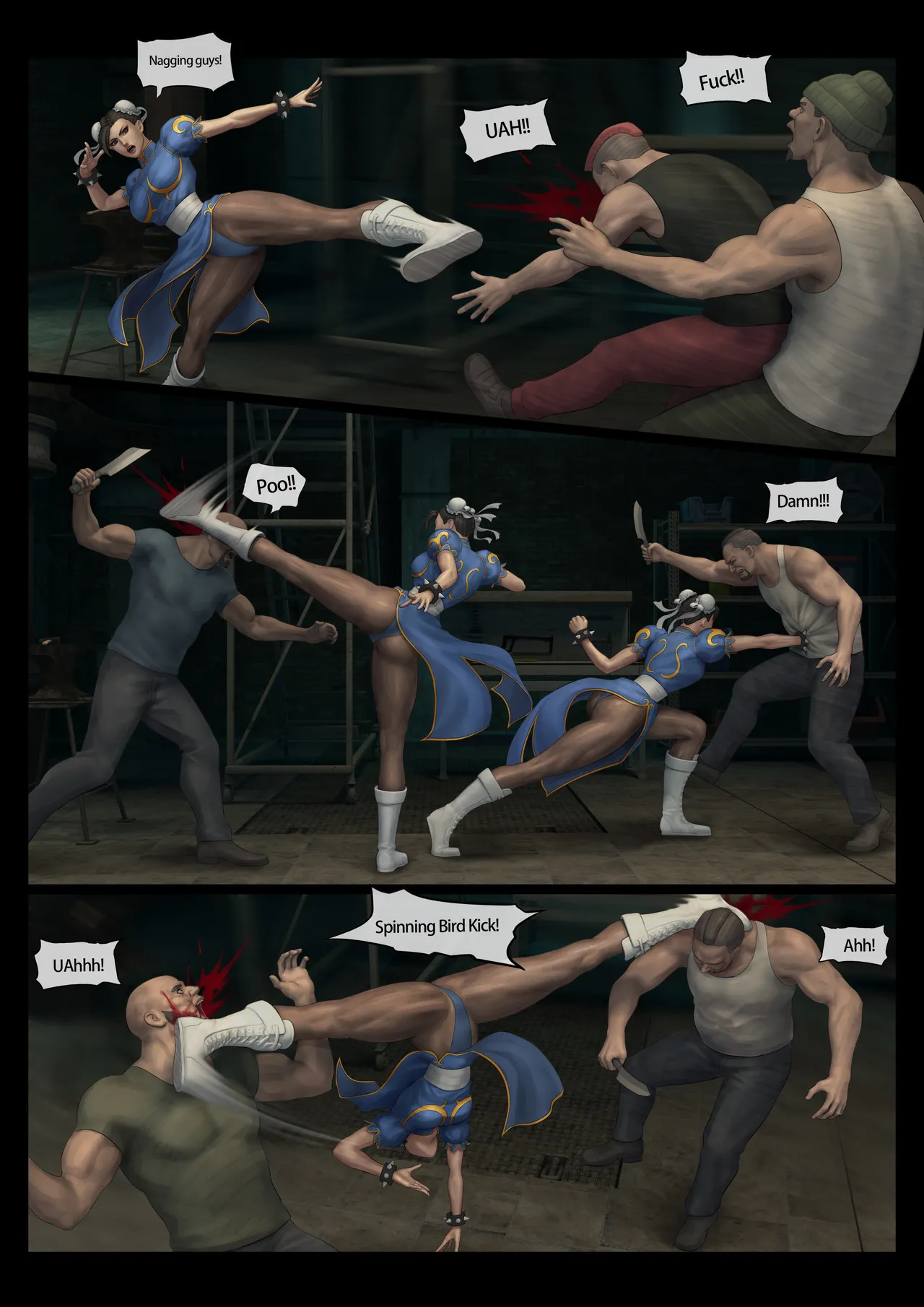 Chun Li's Justice Chapter 1 - page 4