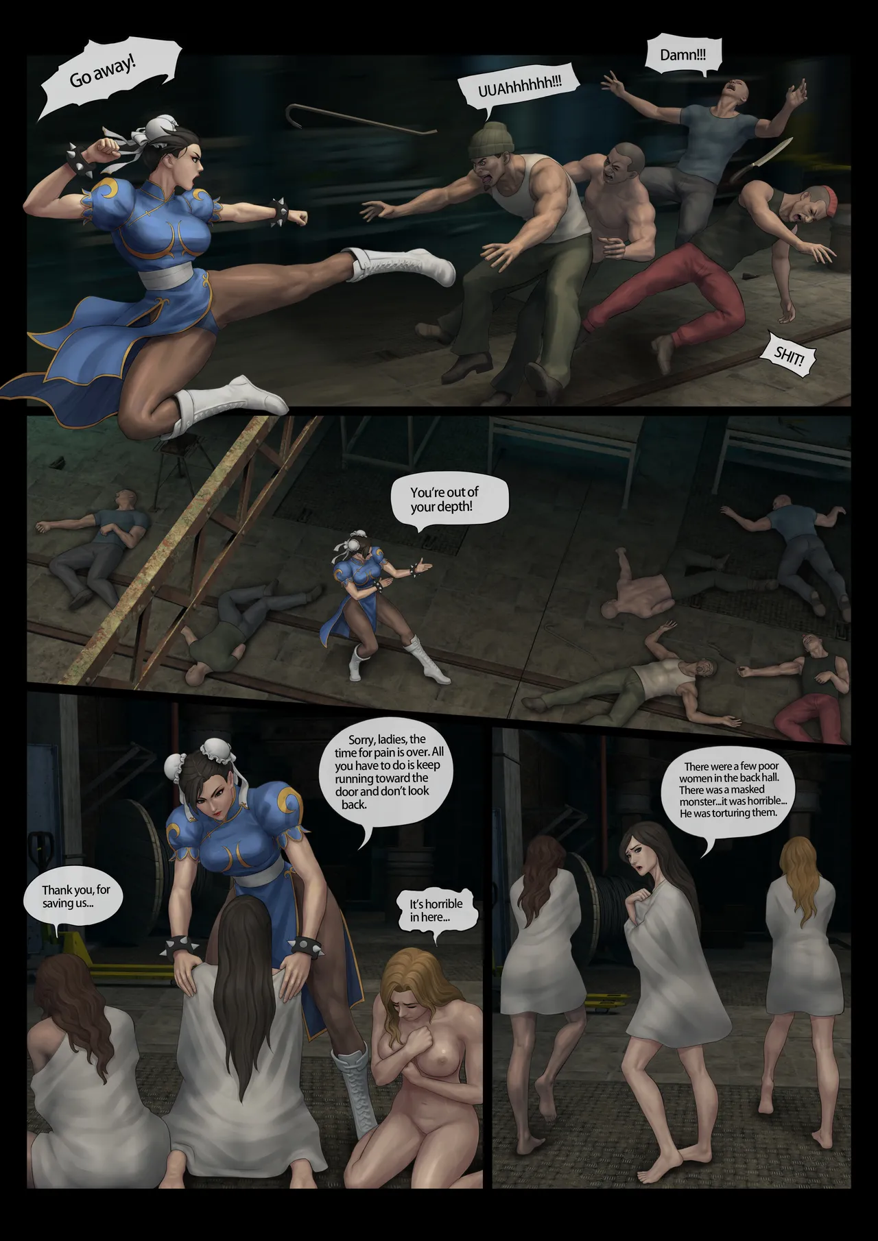 Chun Li's Justice Chapter 1 - page 5