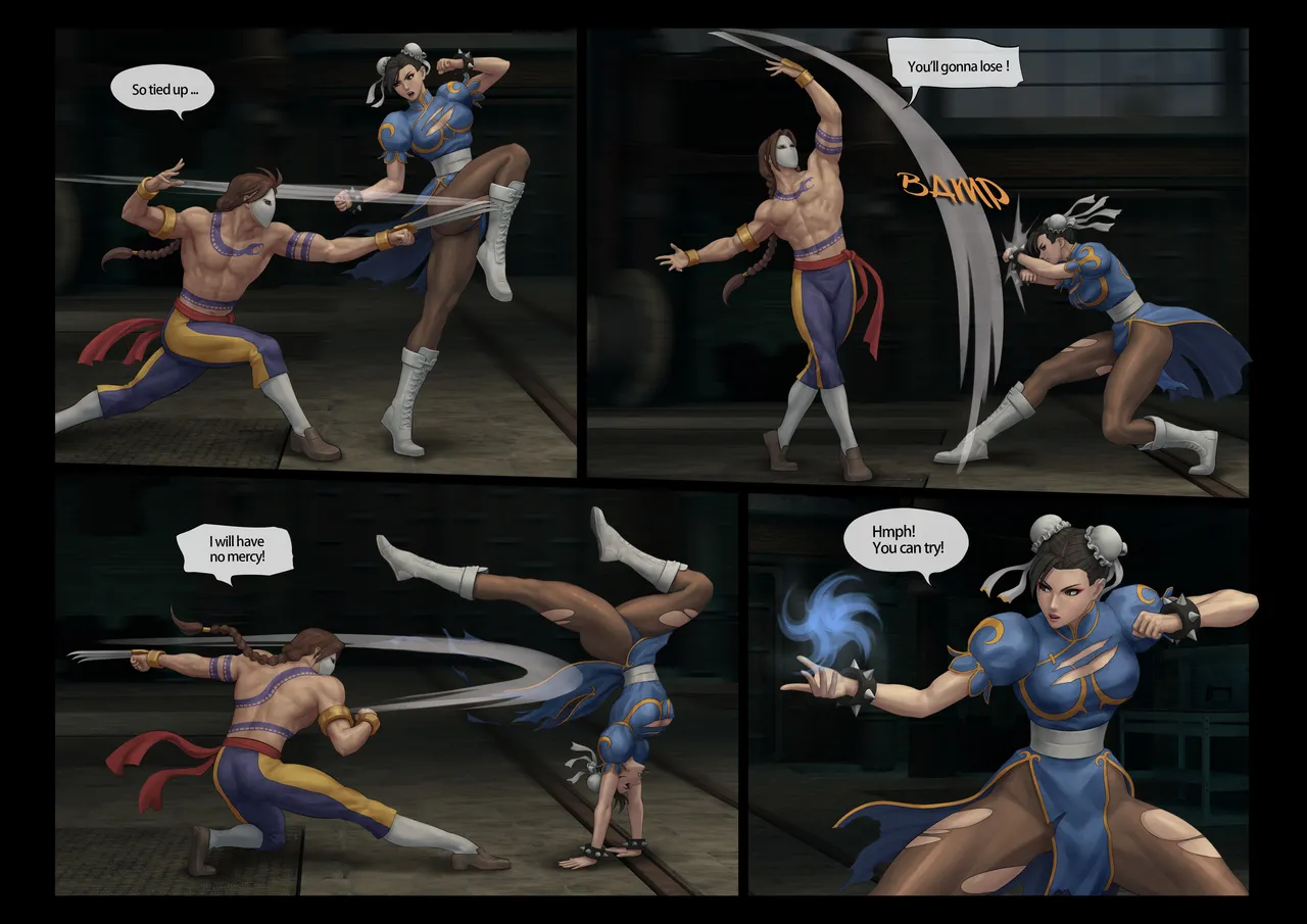 Chun Li's Justice Chapter 1 - page 9