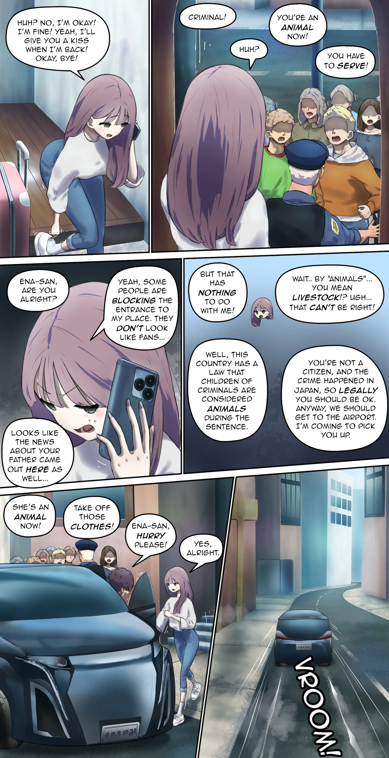 According to the law of the country where I came for the modeling shoot… 【Translated by kochakaden】 Chapter 1 - page 2